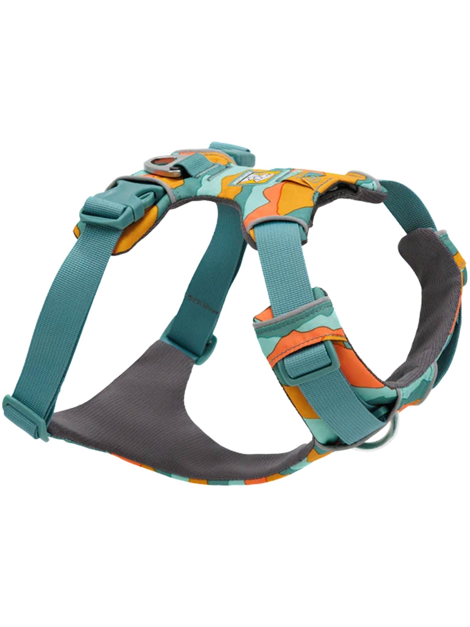 Ruffwear - Front Range Dog Harness, Reflective Y Harness, Adjustable Comfortable Padded Everyday Harness, 2 Lead Attachments & V Ring