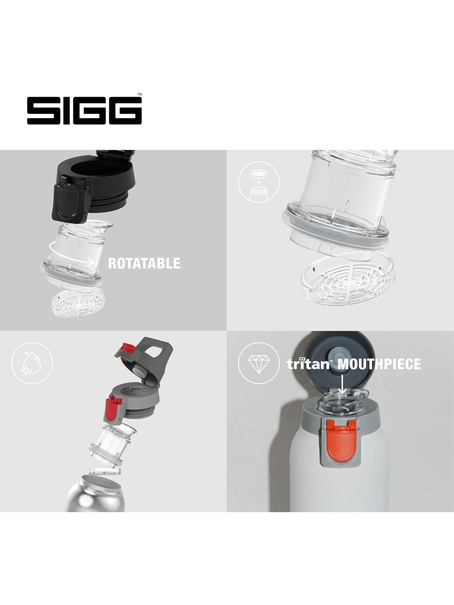 SIGG - Thermo Flask Hot & Cold ONE Brushed 0.3 Litre