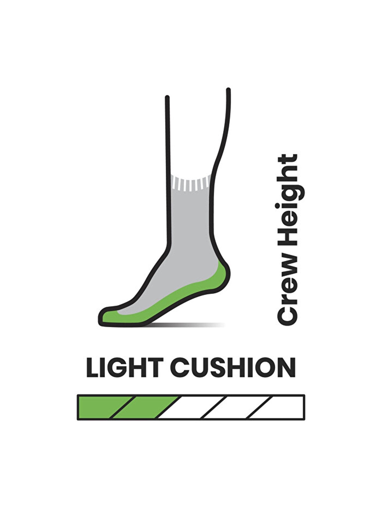 Smartwool - Smartwool Ladies / Women's Hike Light Cushion Margarita Crew Socks - SW0015860921