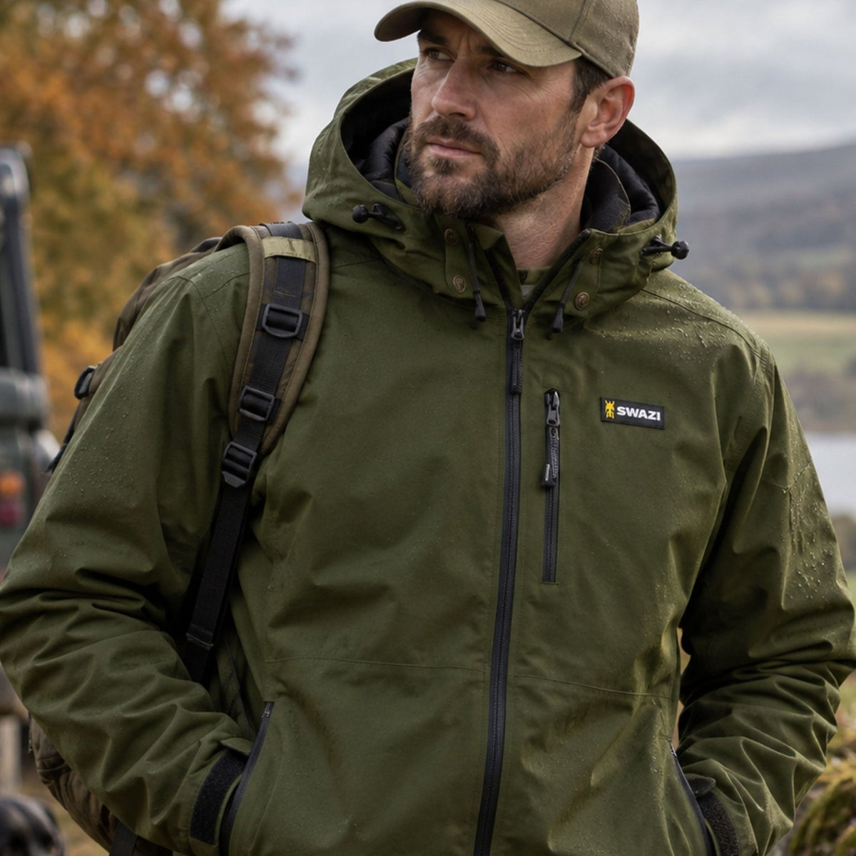 Swazi Geyser Men's Waterproof Insulated Jacket - PrimaLoft Black Swazi Outerwear