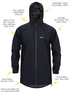 Swazi - Sentinel Ultralite mens Jacket - Windproof / Waterproof coat - Breathable AEGIS Swazi Clothing