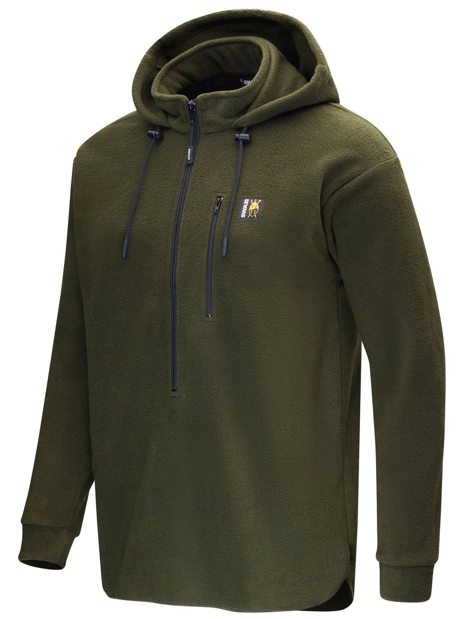 Swazi - The Hood Mens Fleece 1/2 Zip Pullover / Jumper - 280gram Fleece Swazi Clothing
