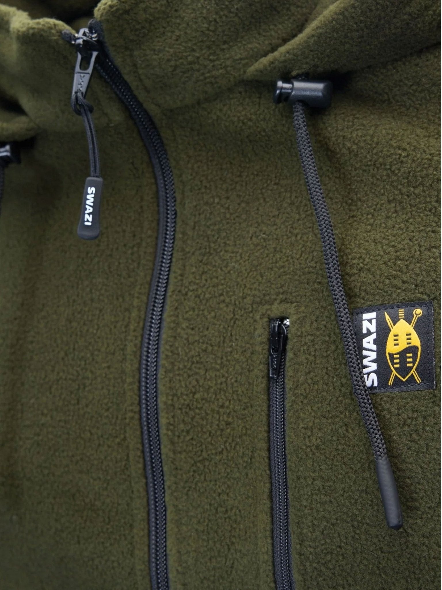 Swazi - The Hood Mens Fleece 1/2 Zip Pullover / Jumper - 280gram Fleece Swazi Clothing