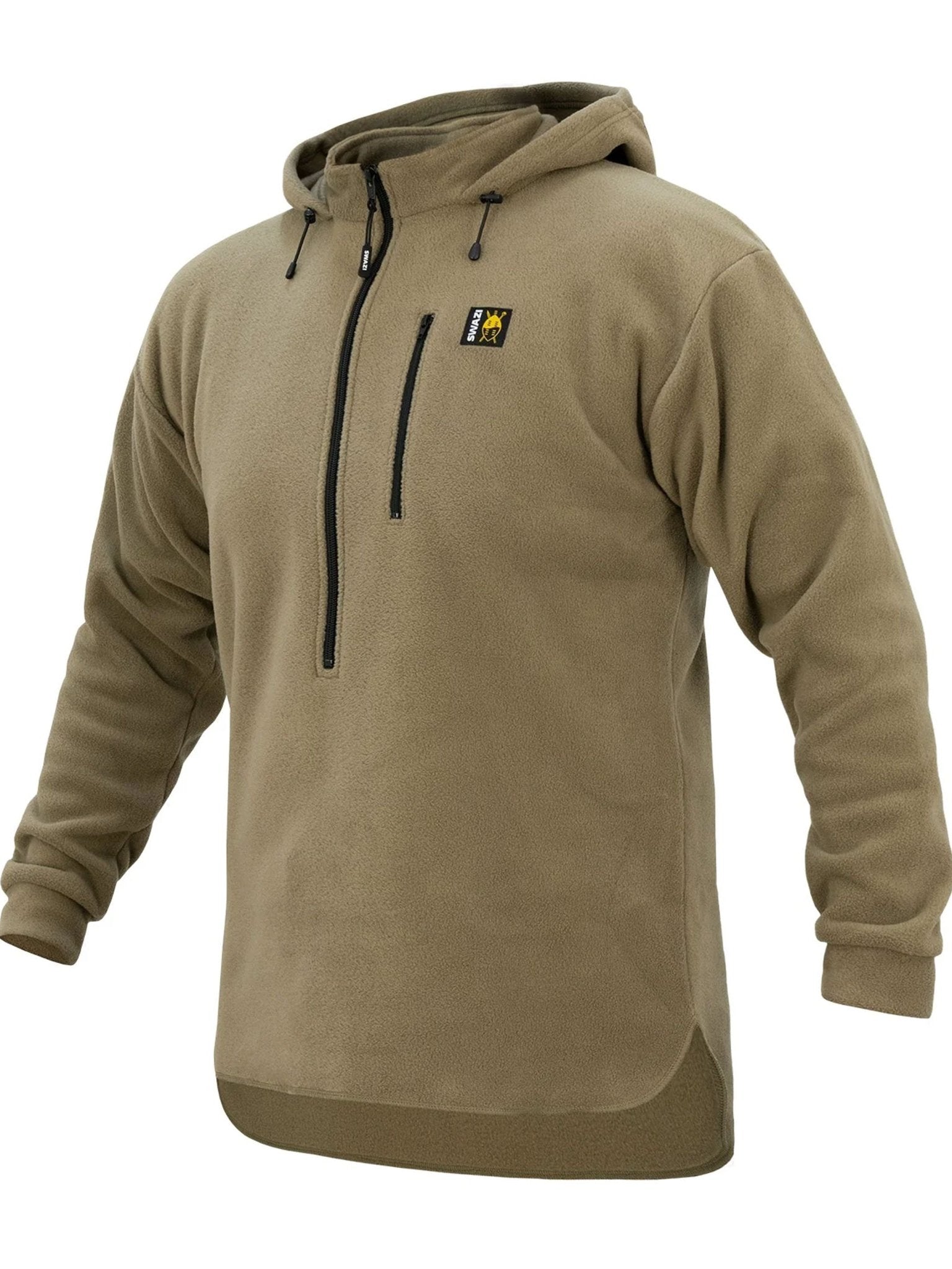 Swazi - The Hood Mens Fleece 1/2 Zip Pullover / Jumper - 280gram Fleece Swazi Clothing