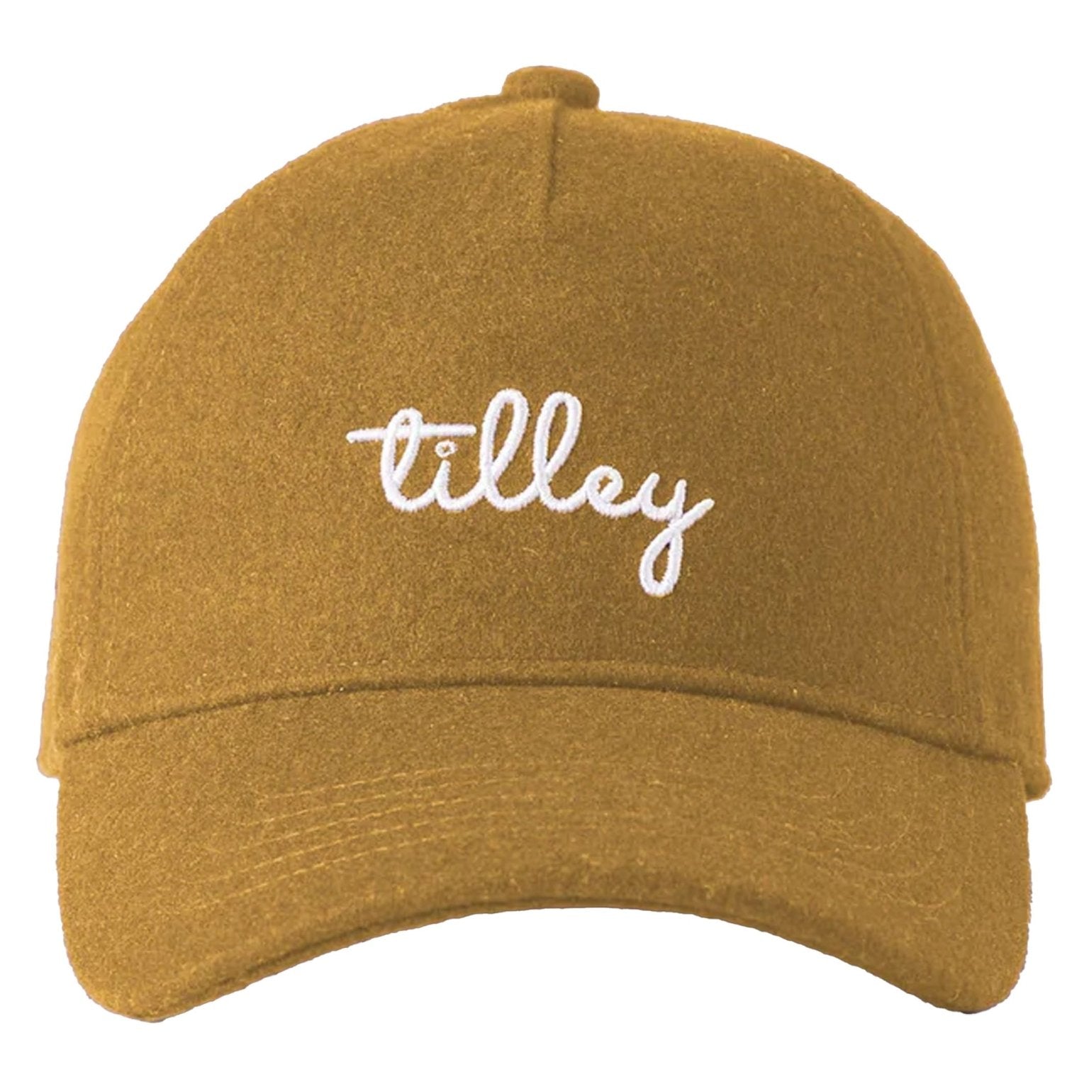 4elementsclothingTilleyTilley - Wool Baseball Cap / Hat - Chain stitched ball cap / hatHatsH03HT4027/BROWN/SM