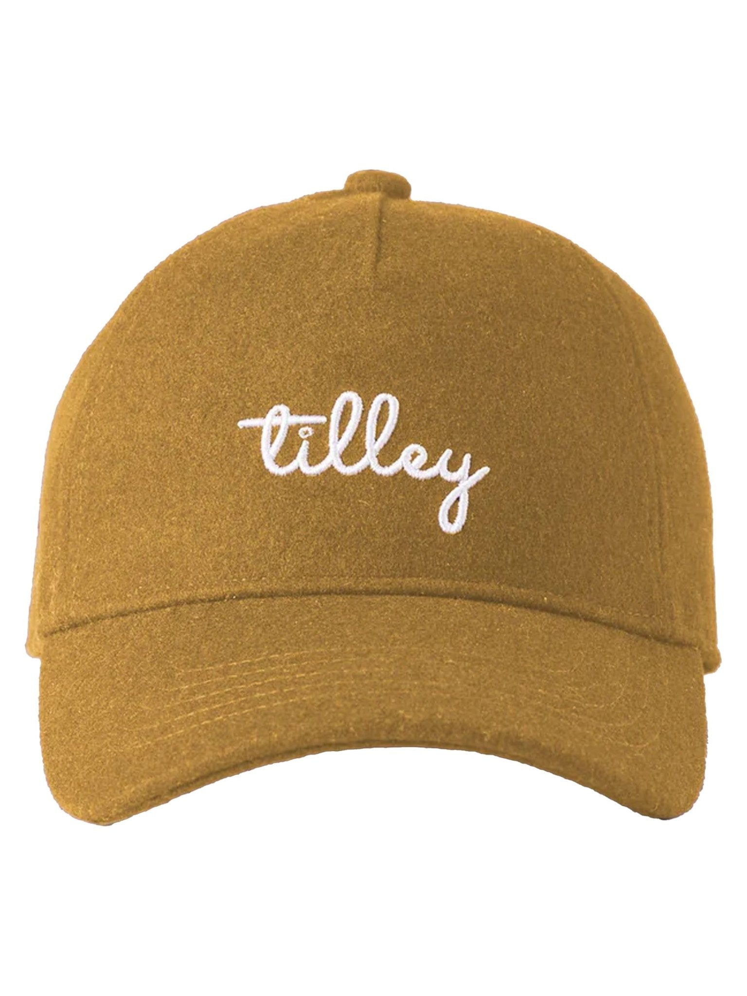 4elementsclothingTilleyTilley - Wool Baseball Cap / Hat - Chain stitched ball cap / hatHatsH03HT4027/BROWN/SM