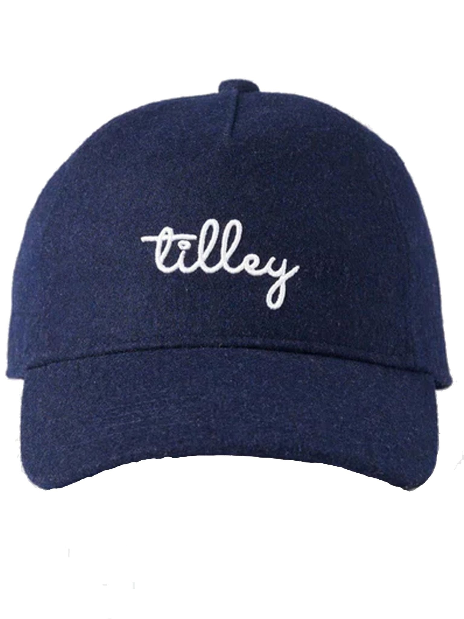 Tilley - Wool Baseball Cap / Hat - Chain stitched ball cap / hat