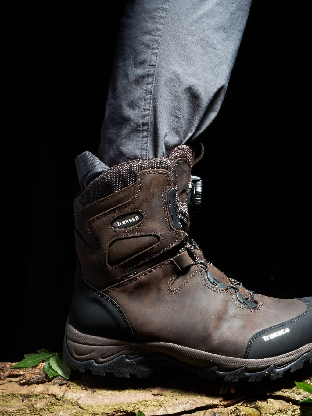 Treksta - Winchester 8" Waterproof Boots - Outdoor Premium Leather BOA Lacing System Mens boots Treksta Boots