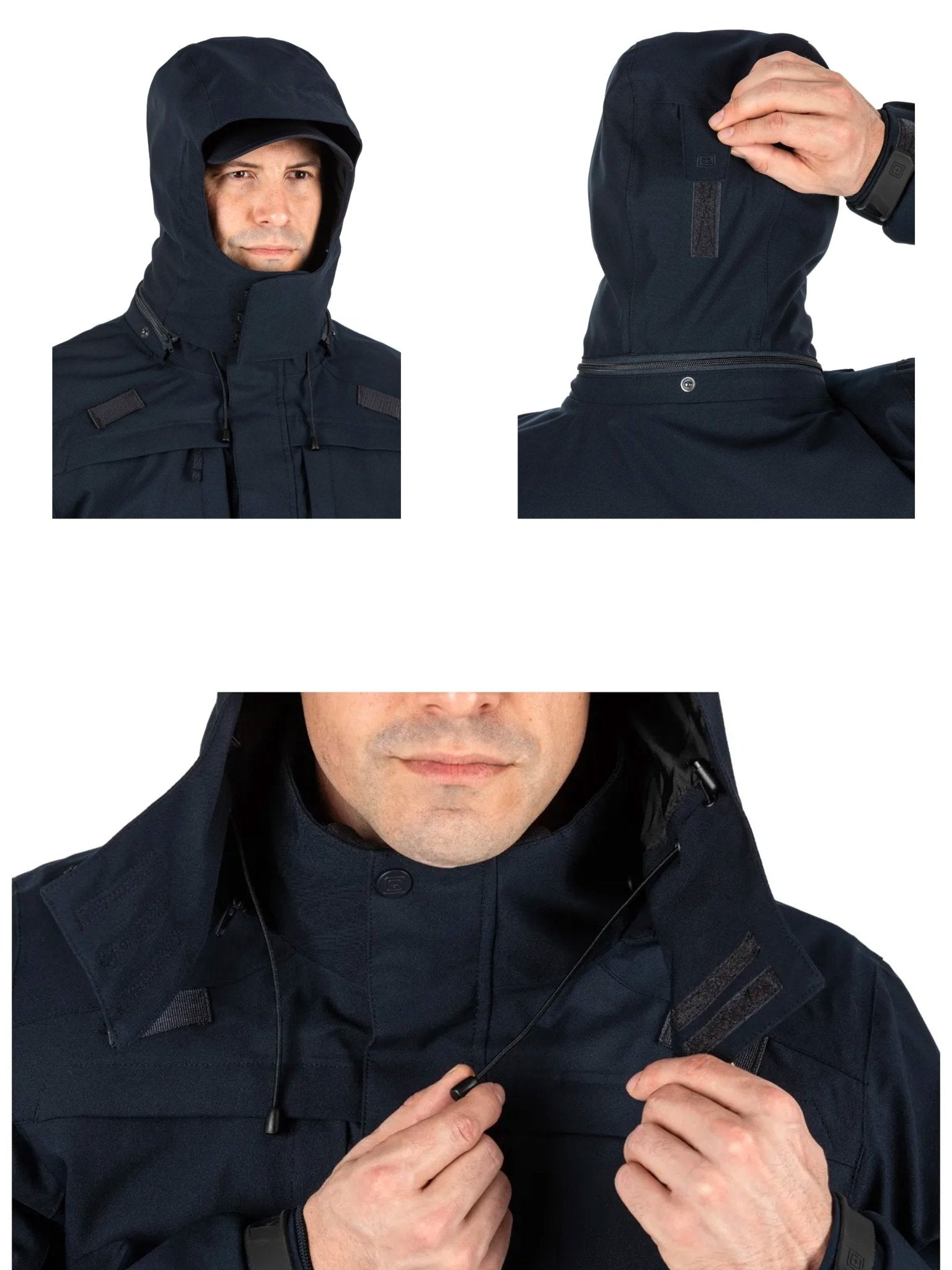 5.11 Tactical - 5 - IN - 1 Jacket 2.0 - 10K / 10K waterproof & breathable coat - EN 343 : 2019 certified, Class 4 - 3 - X