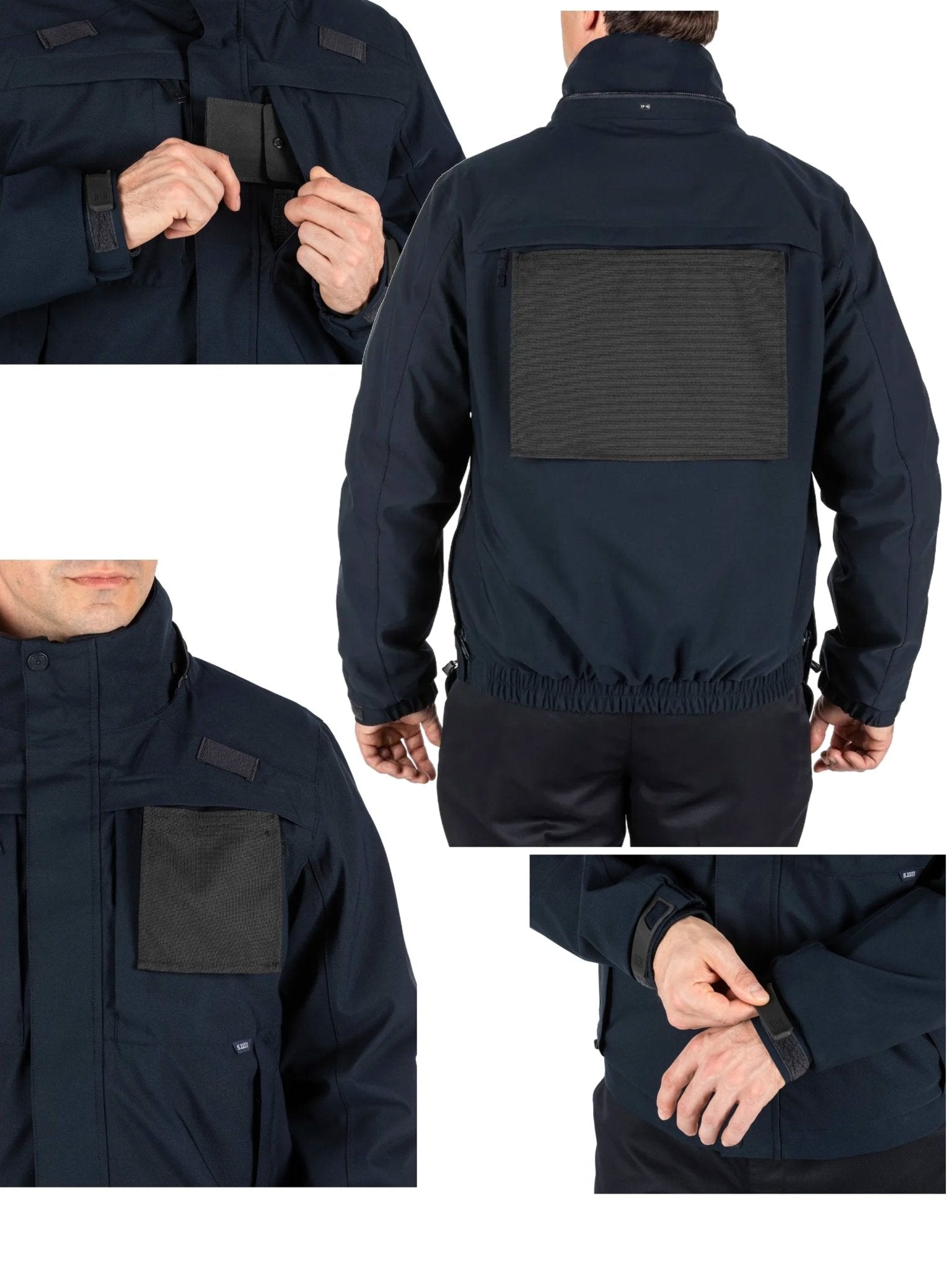 5.11 Tactical - 5 - IN - 1 Jacket 2.0 - 10K / 10K waterproof & breathable coat - EN 343 : 2019 certified, Class 4 - 3 - X
