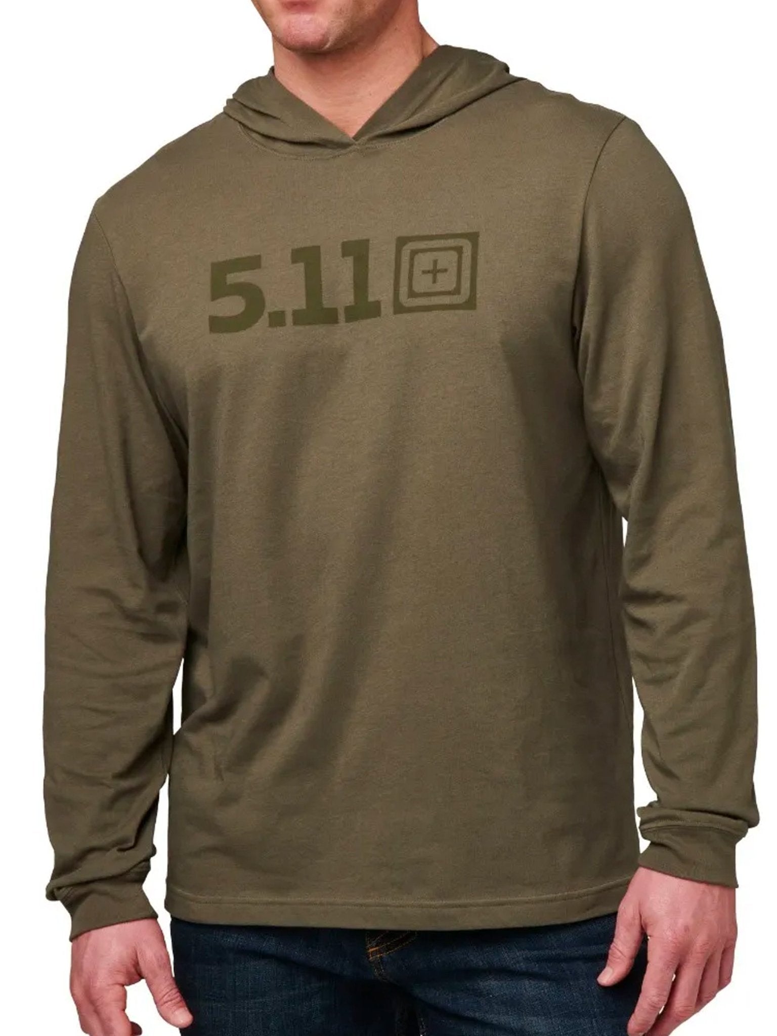 4elementsclothing5.11 Tactical5.11 Tactical - 5.11 HOODED LONG SLEEVE TEE Cotton Polyester moisture wicking - Style 76165T-Shirt76165-186-S