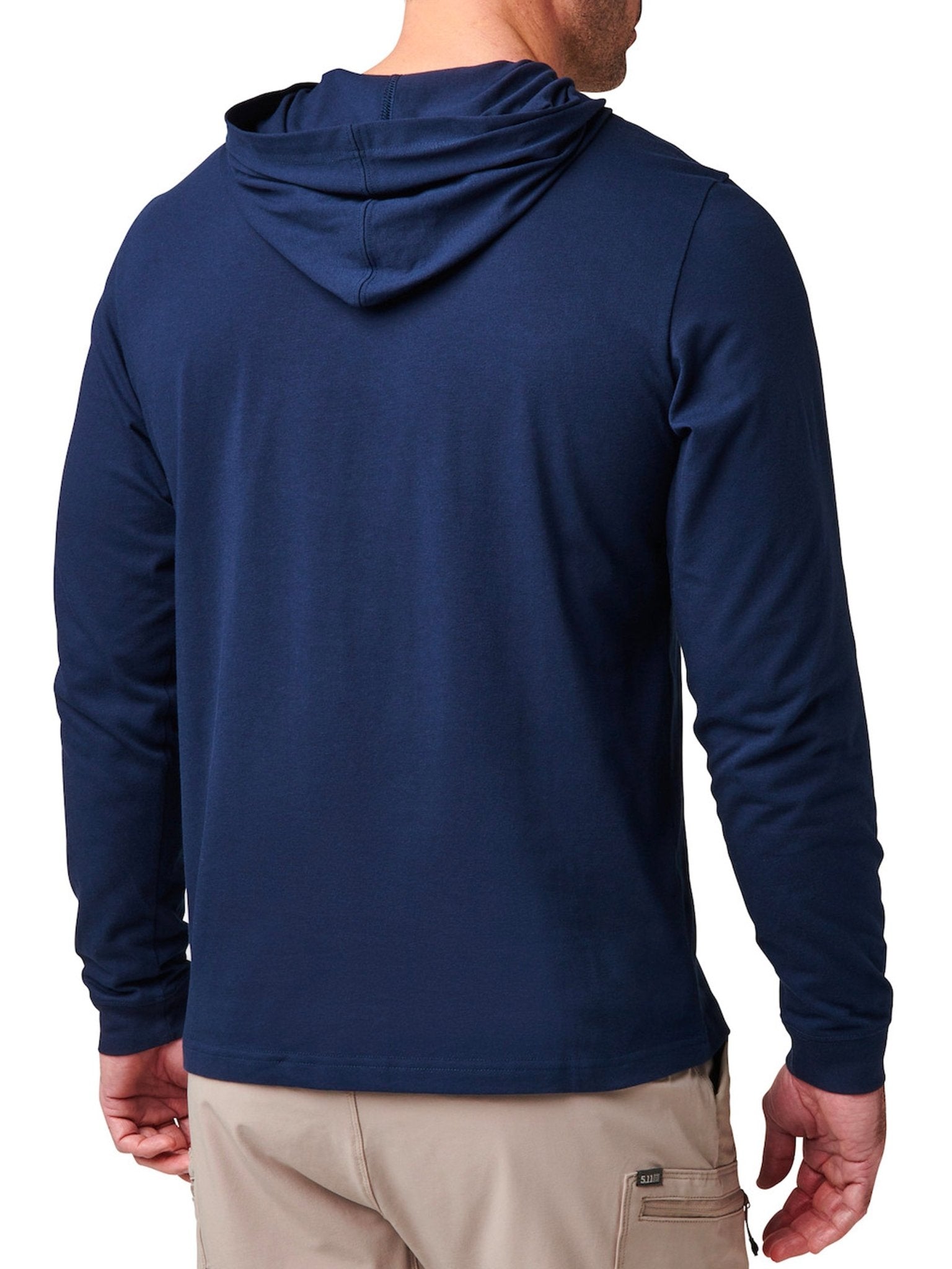 5.11 Tactical - 5.11 HOODED LONG SLEEVE TEE Cotton Polyester moisture wicking - Style 76165