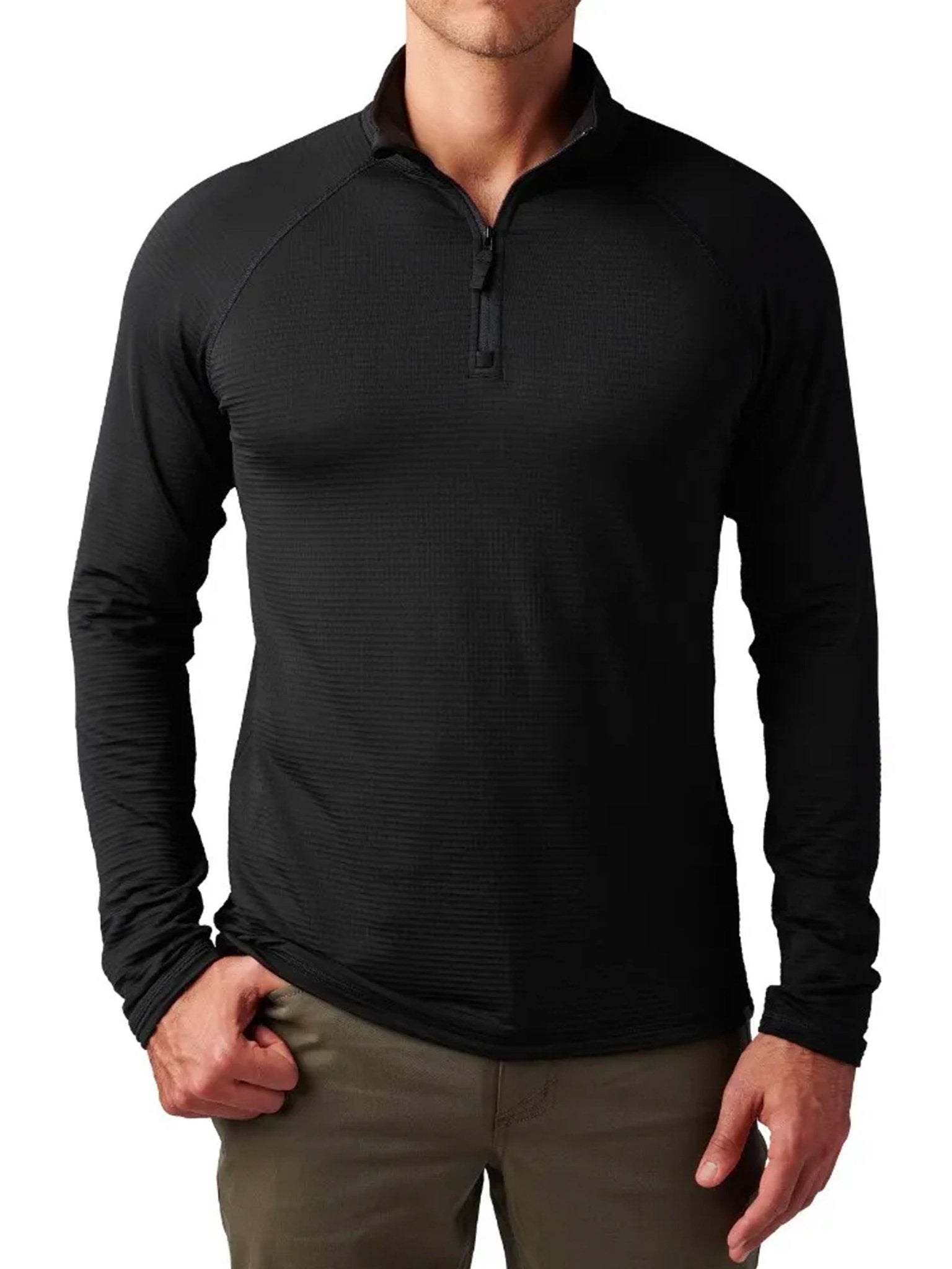5.11 Tactical - 5.11 Professional Stratos 1/4 Zip Mid Layer anti odour - style 72235
