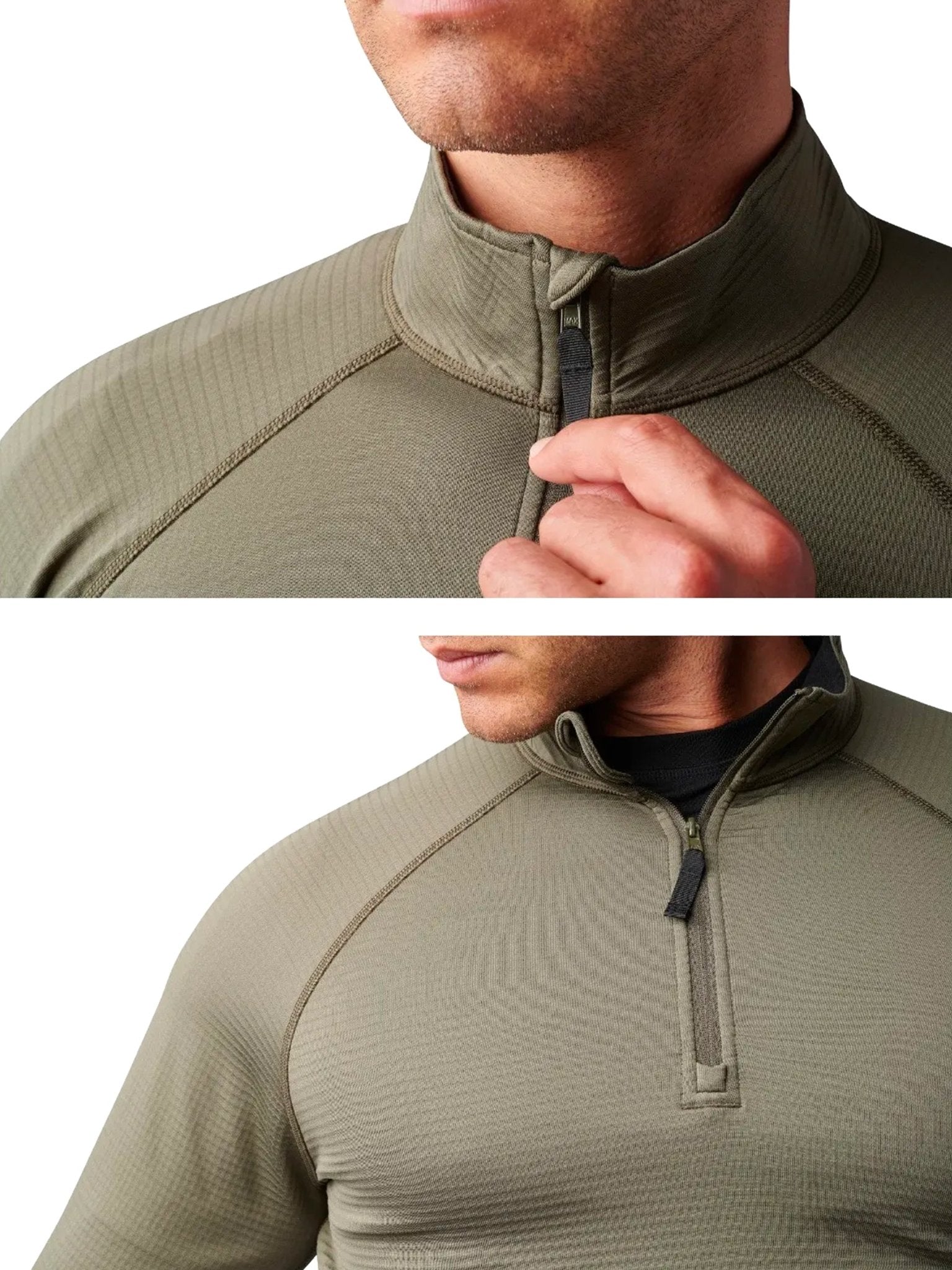 5.11 Tactical - 5.11 Professional Stratos 1/4 Zip Mid Layer anti odour - style 72235