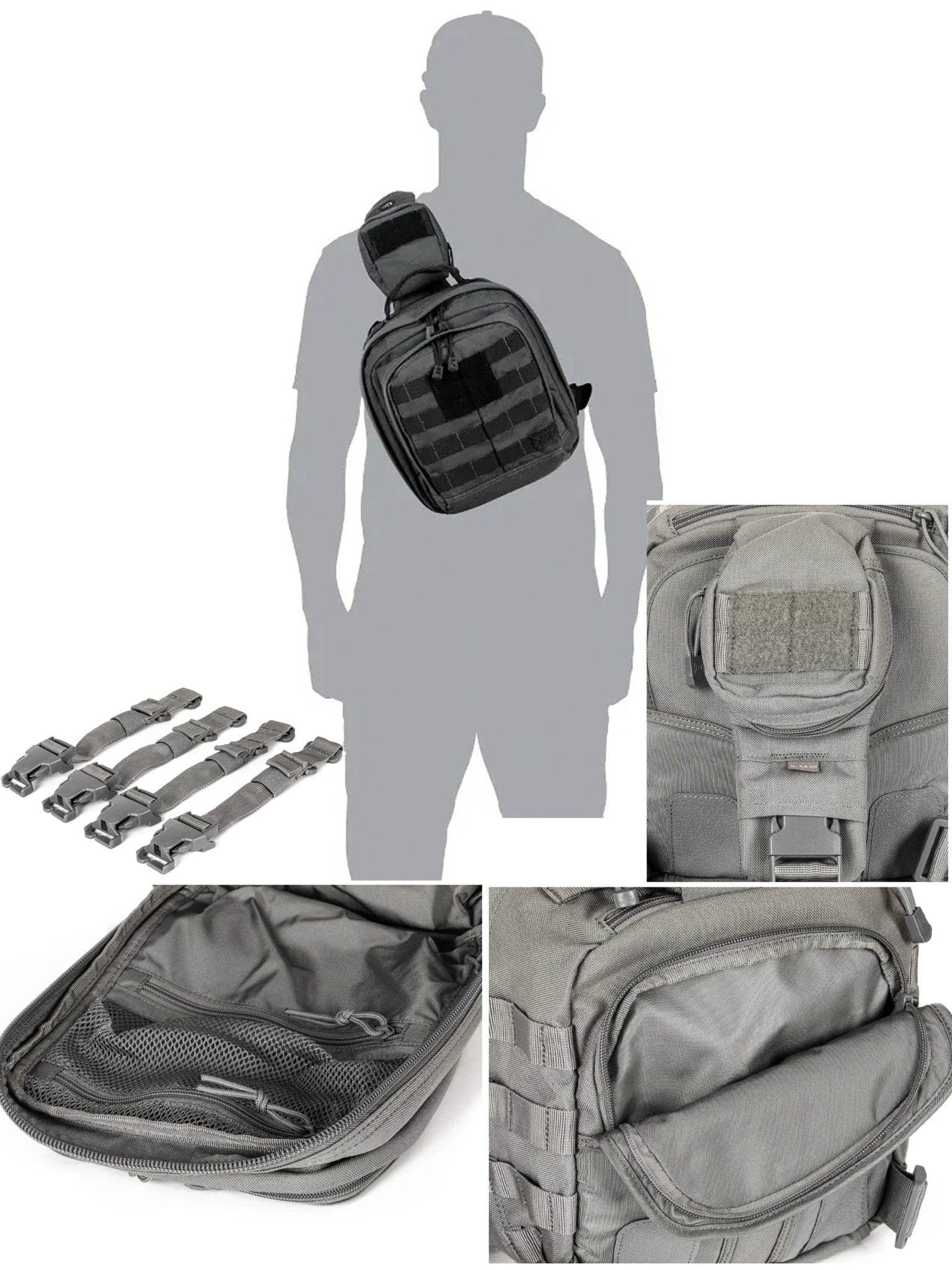 5.11 Tactical - 5.11 Tactical MOAB™ 6 SLING PACK 11L - Style 56963 5.11 Tactical Backpacks