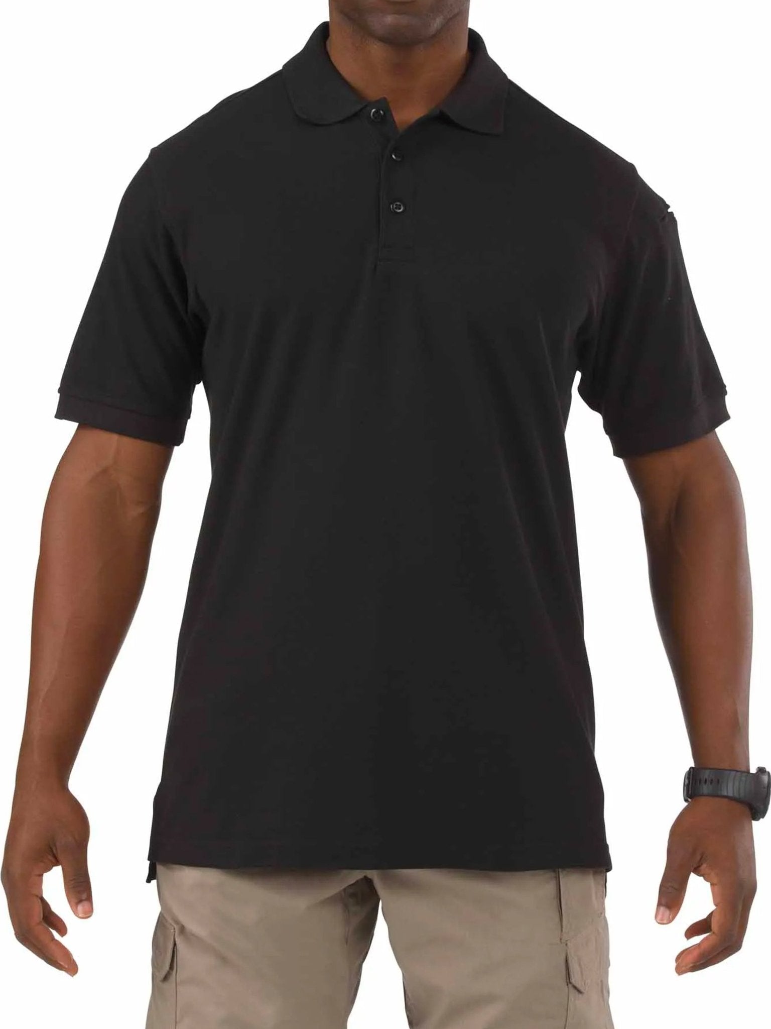 5.11 Tactical - 5.11 Utility Short Sleeve Polo Shirt - Cotton / Polyester Pique - Style 41180