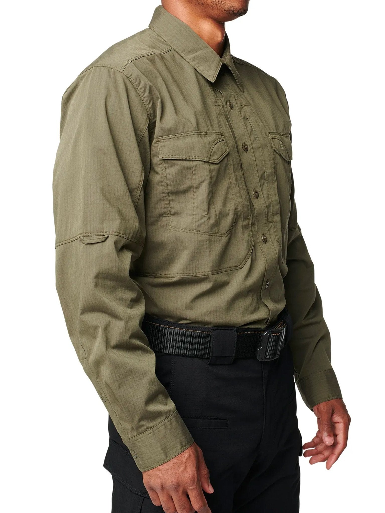 5.11 Tactical - Mens Stryke Long Sleeve Shirt - Stretch Flex - Tac Fabric / Teflon treated