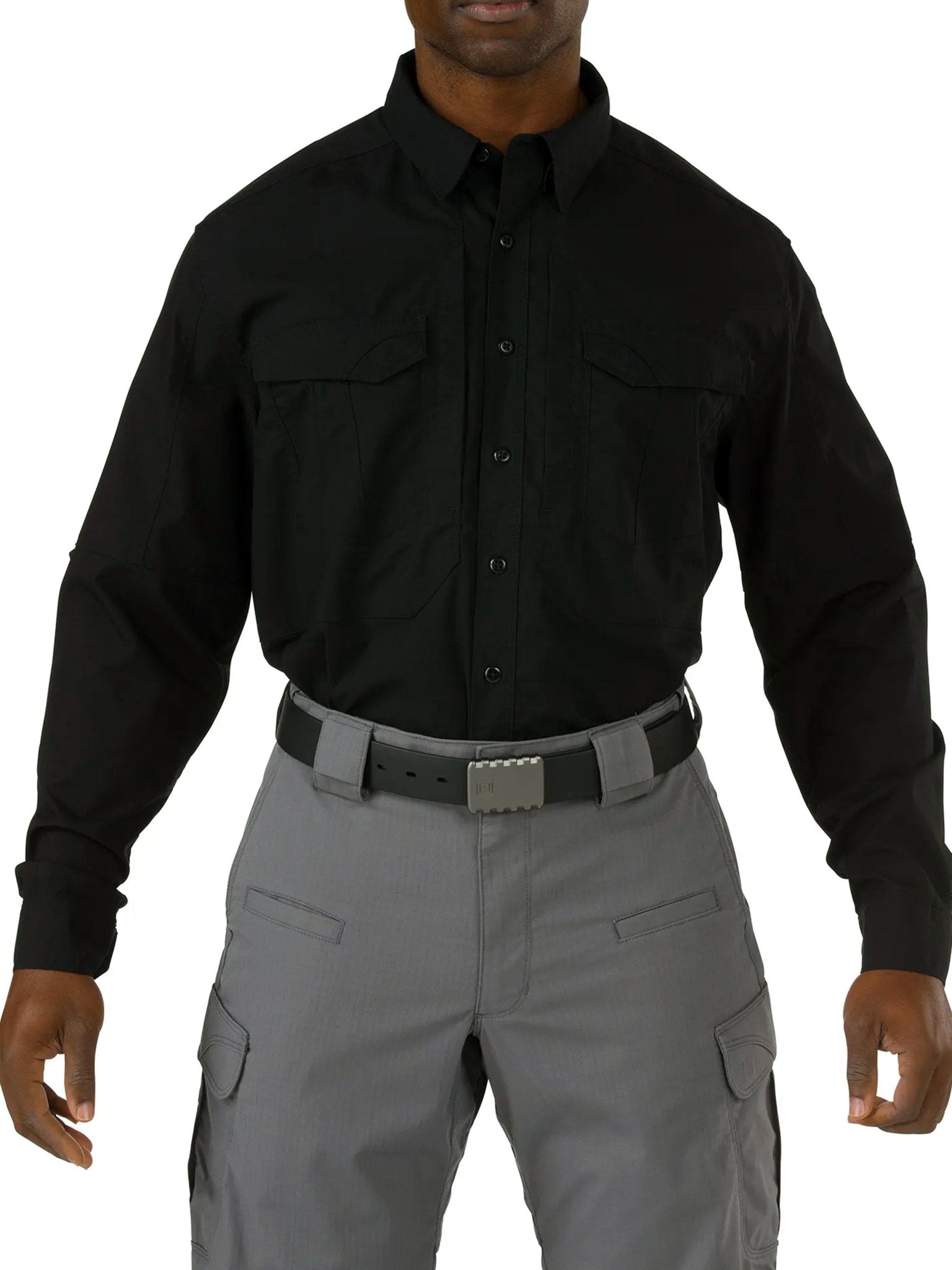 5.11 Tactical - Mens Stryke Long Sleeve Shirt - Stretch Flex - Tac Fabric / Teflon treated
