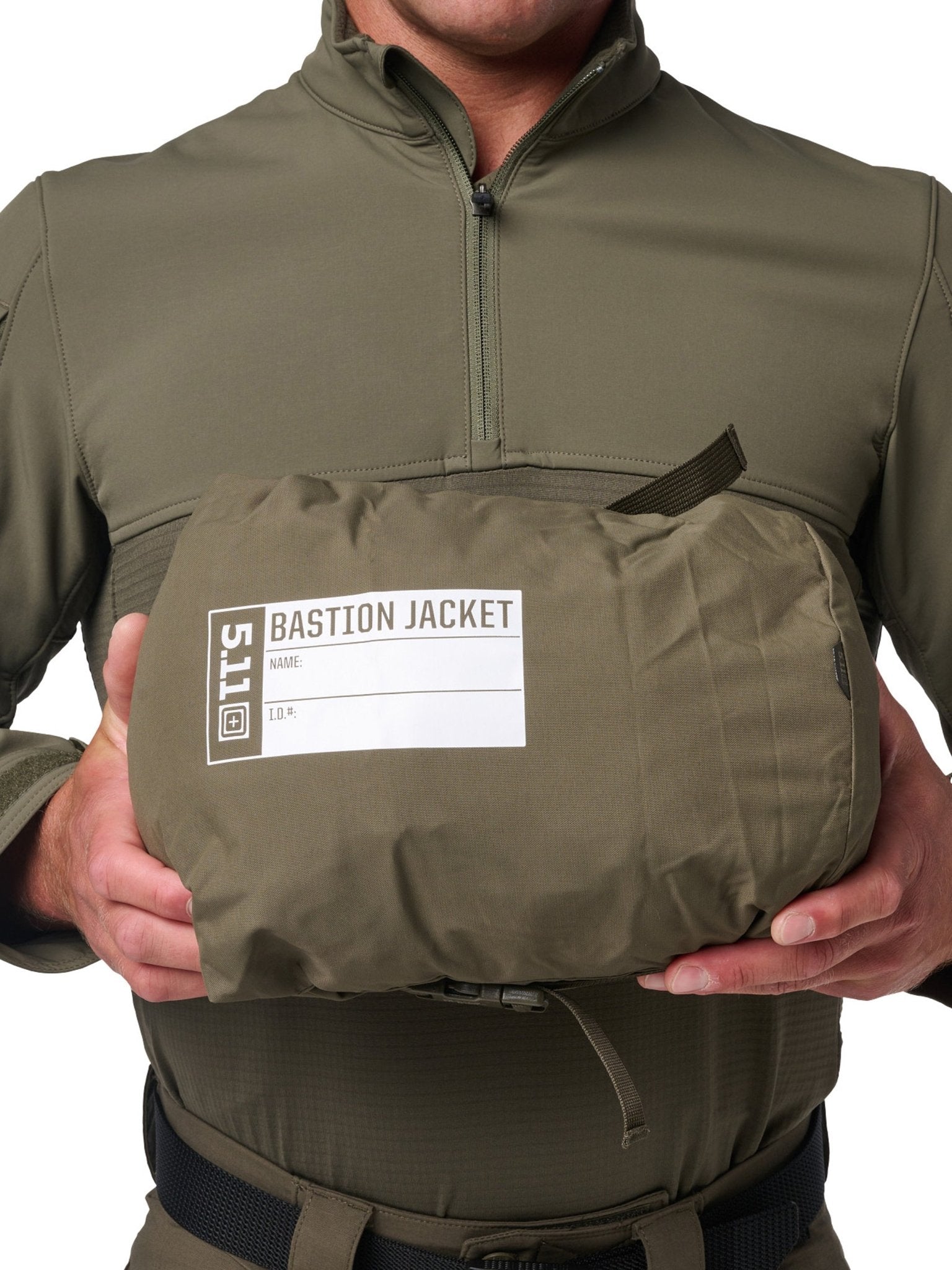 5.11 Tactical - Waterproof & Breathable Bastion Jacket - With Primaloft DWR coated