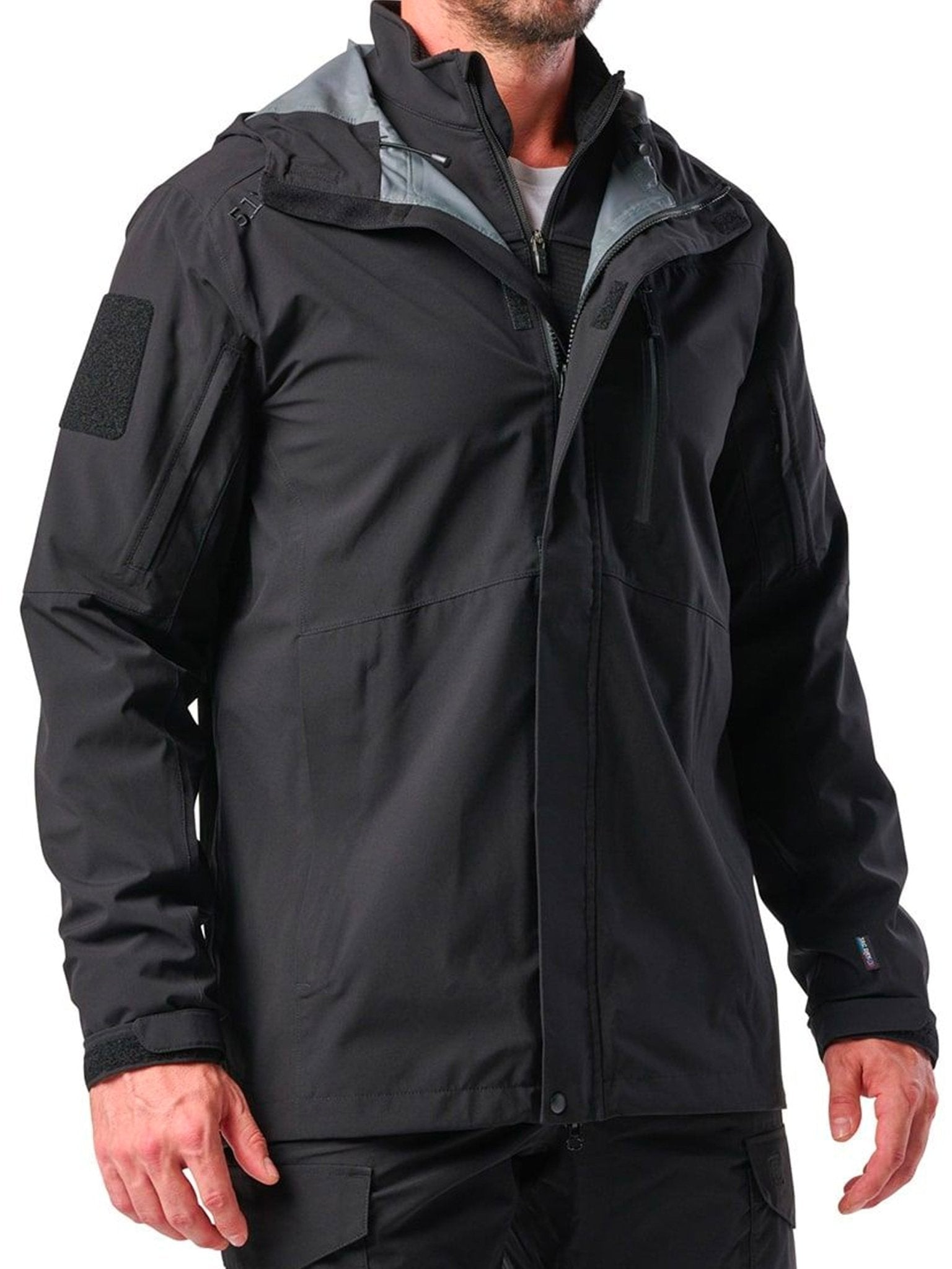 5.11 Tactical - Waterproof & Breathable Force Rainshell Jacket - EN 343 Certified