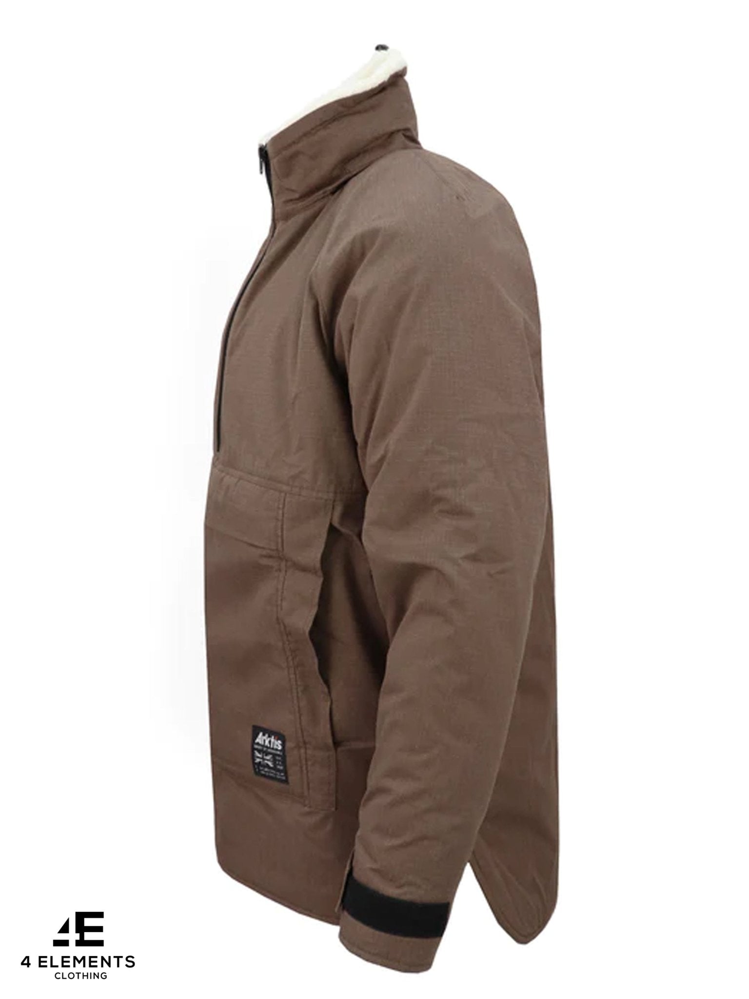 4elementsclothingArktisArktis - A220 MAMMOTH SHIRT / SMOCK / Mens Jacket / Mens coat - With Hood & warmlinedOuterwearA220-XS-BLK
