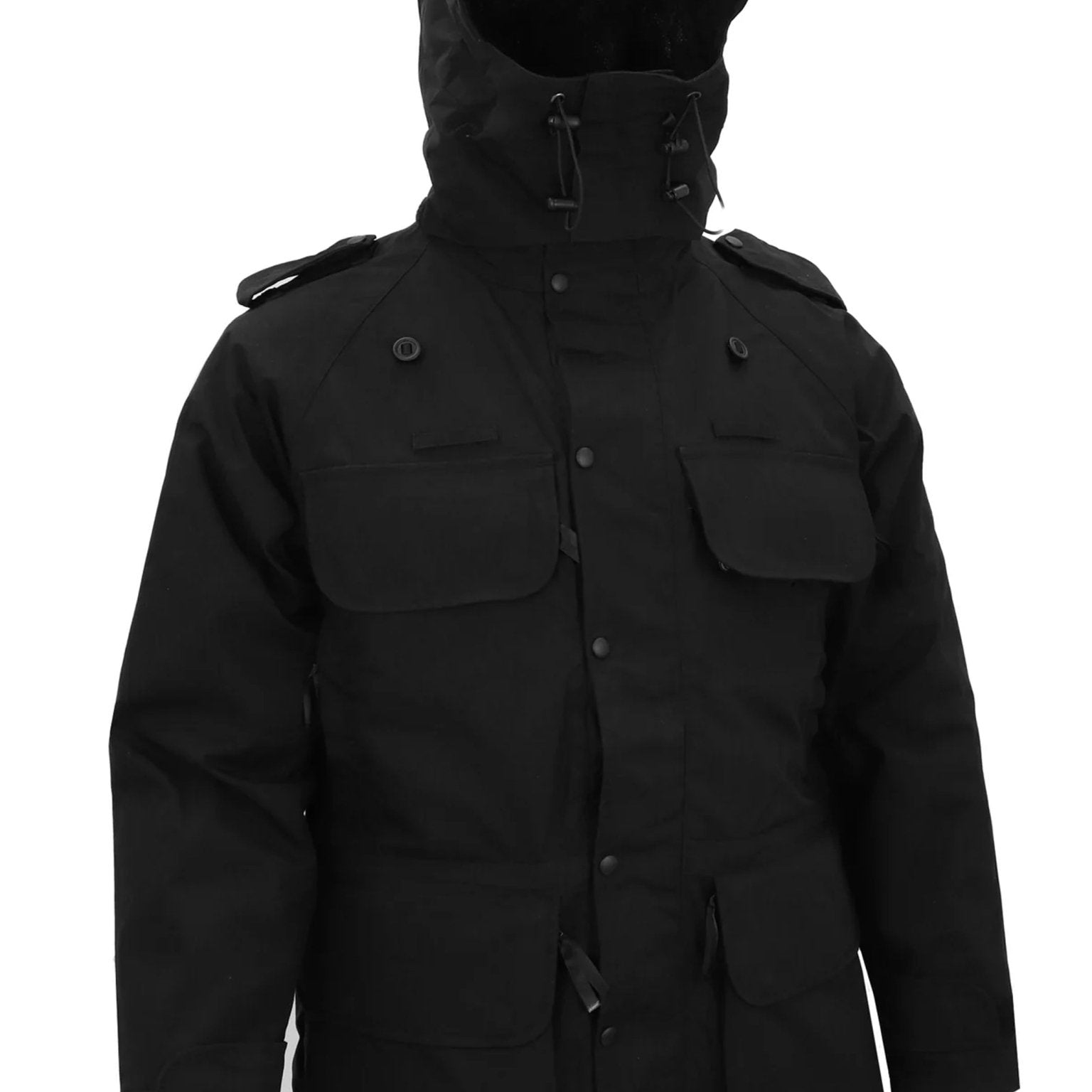 4elementsclothingArktisArktis - B315 Avenger Waterproof, Breathable Coat / Jacket - Ripstop& Detachable FleeceOuterwearB315-XS-BK