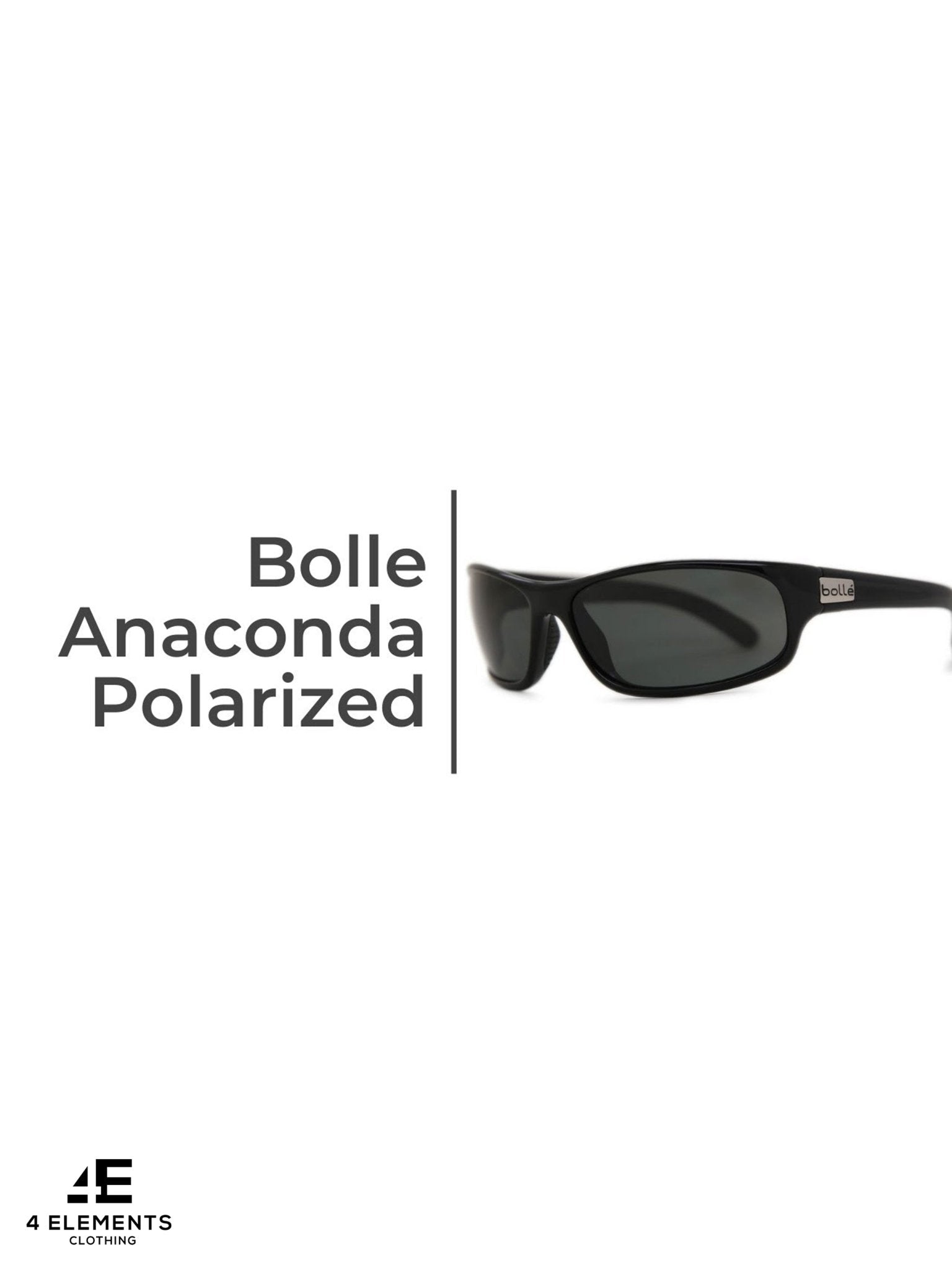 4elementsclothingBolléBolle - ANACONDA Sunglasses Black Shiny - 1 TNS Polarisedsunglasses10338