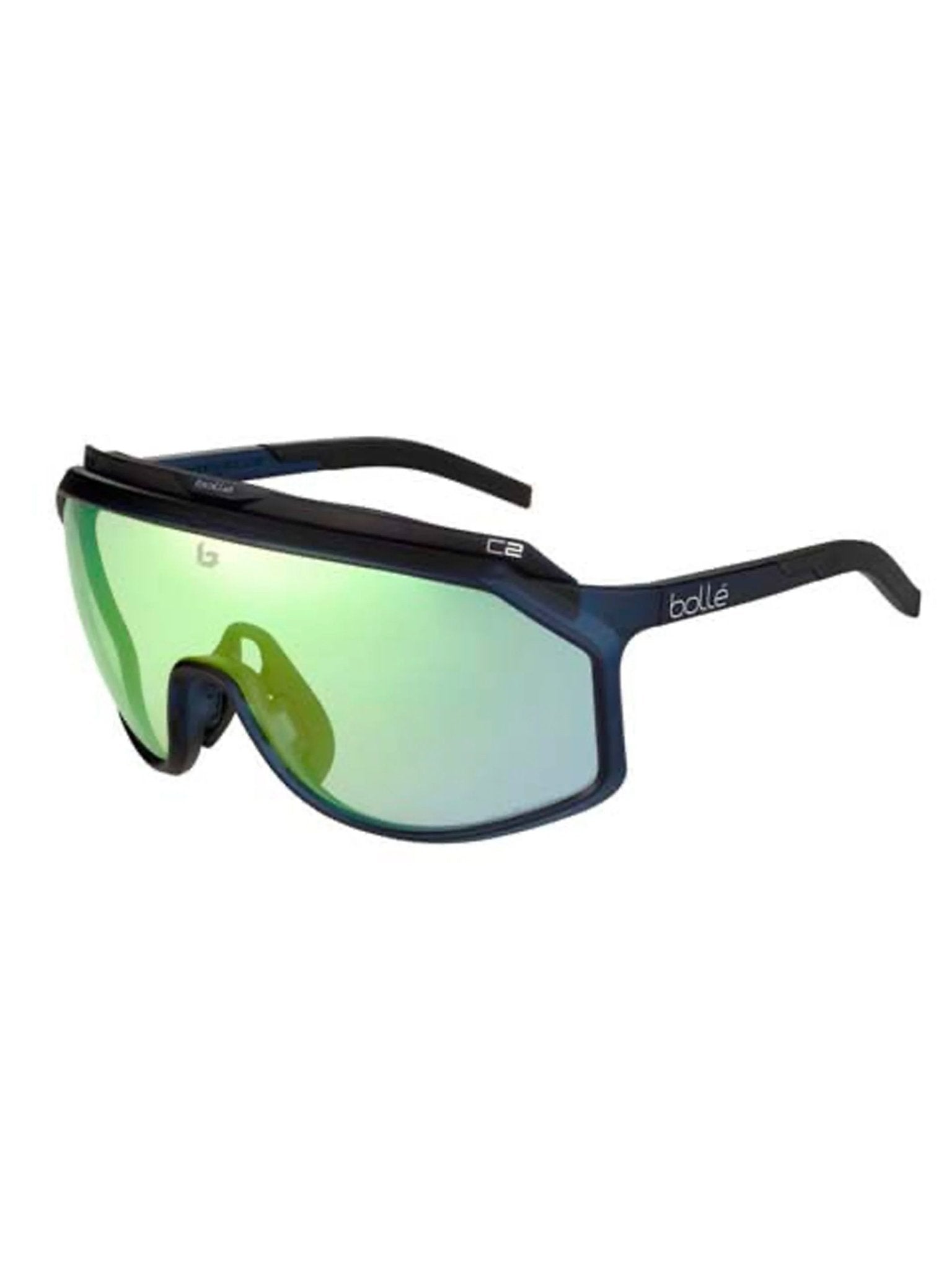 Bolle - CHRONOSHIELD Sunglasses Black Matte - Phantom Clear 1 Green Photochromic