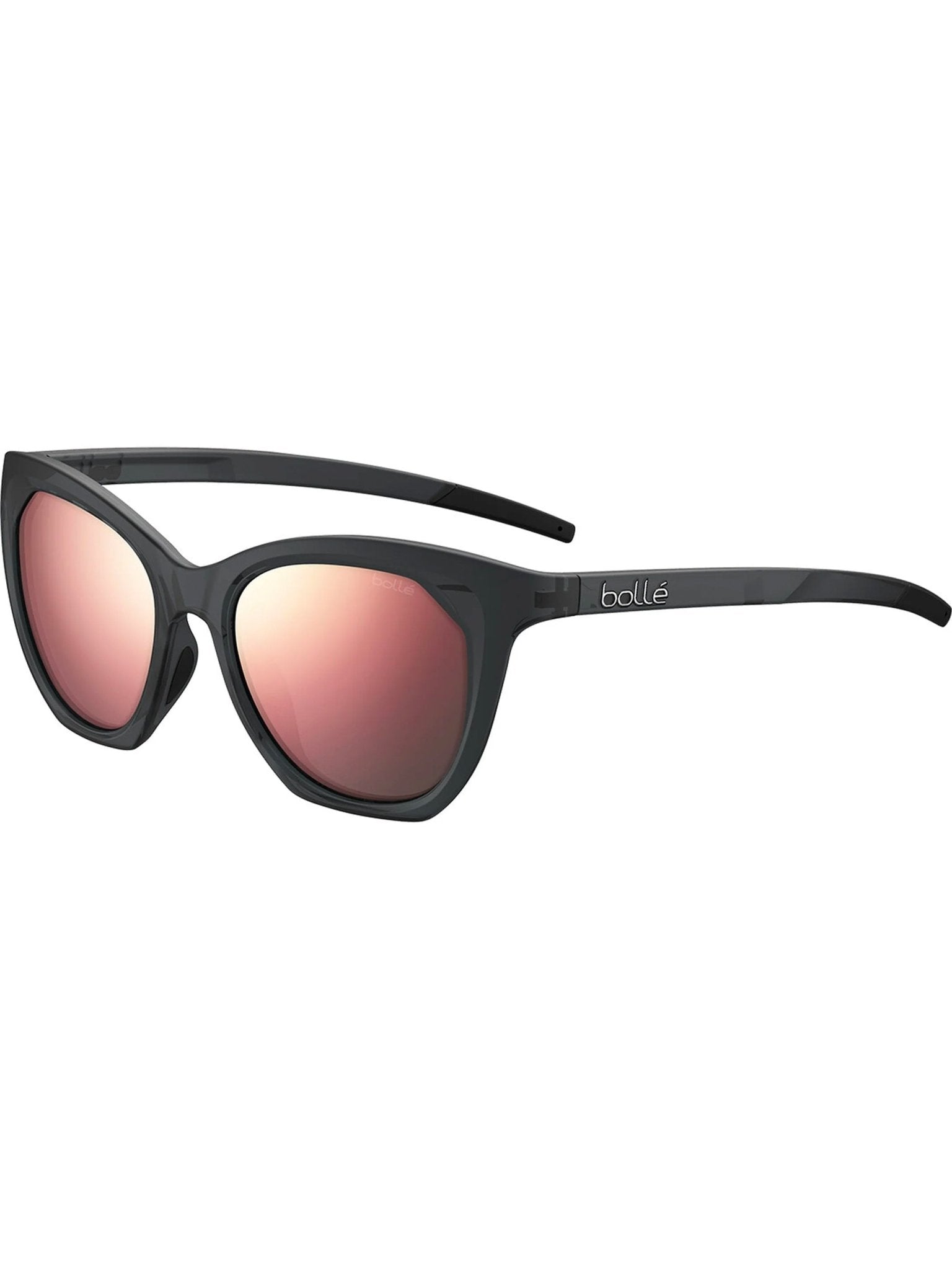 Bolle - PRIZE Sunglasses Black Crystal Matte - 1 Brown Pink Polarised