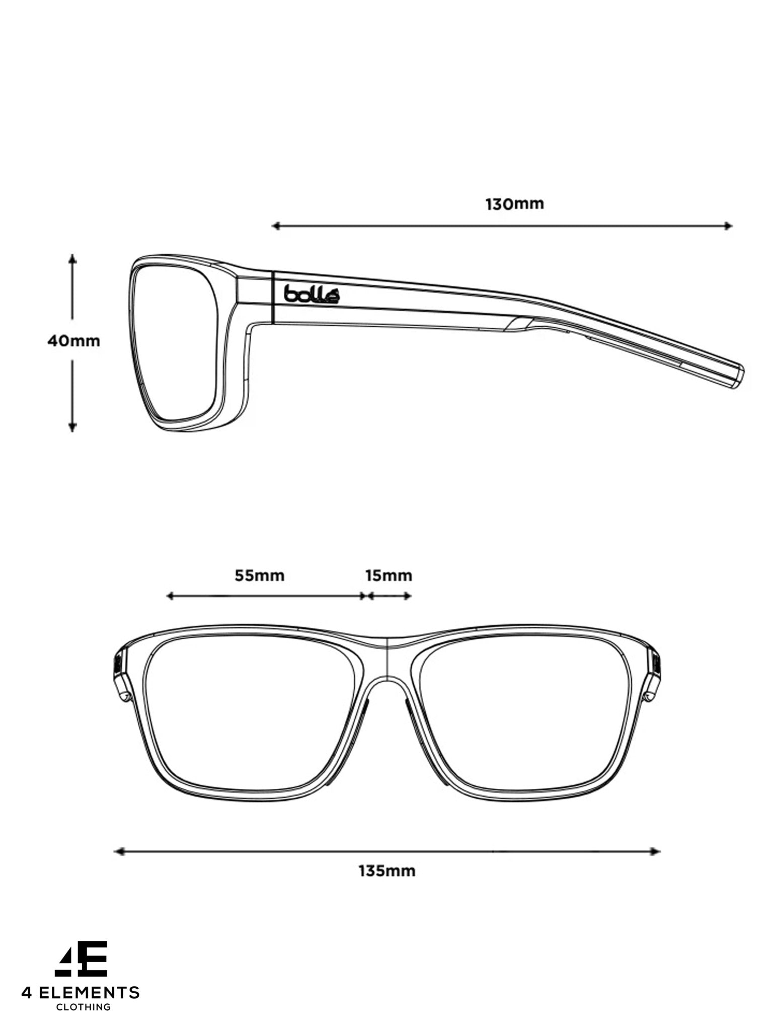 Bolle - STRIX Sunglasses Black Matte - Volt+ 1 Offshore Polarized