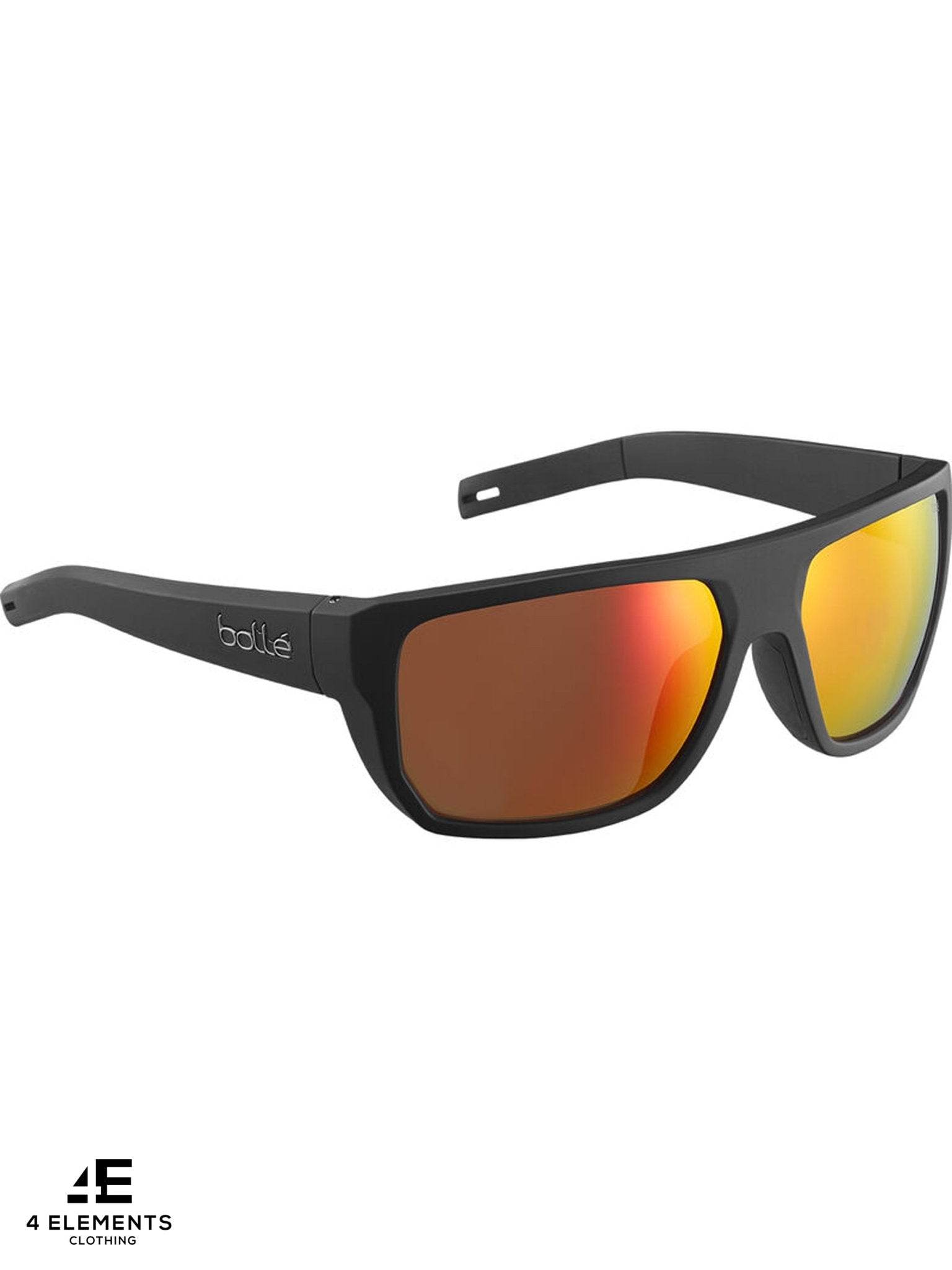 Bolle - VULTURE Sunglasses Black Matte - 1 Brown Fire