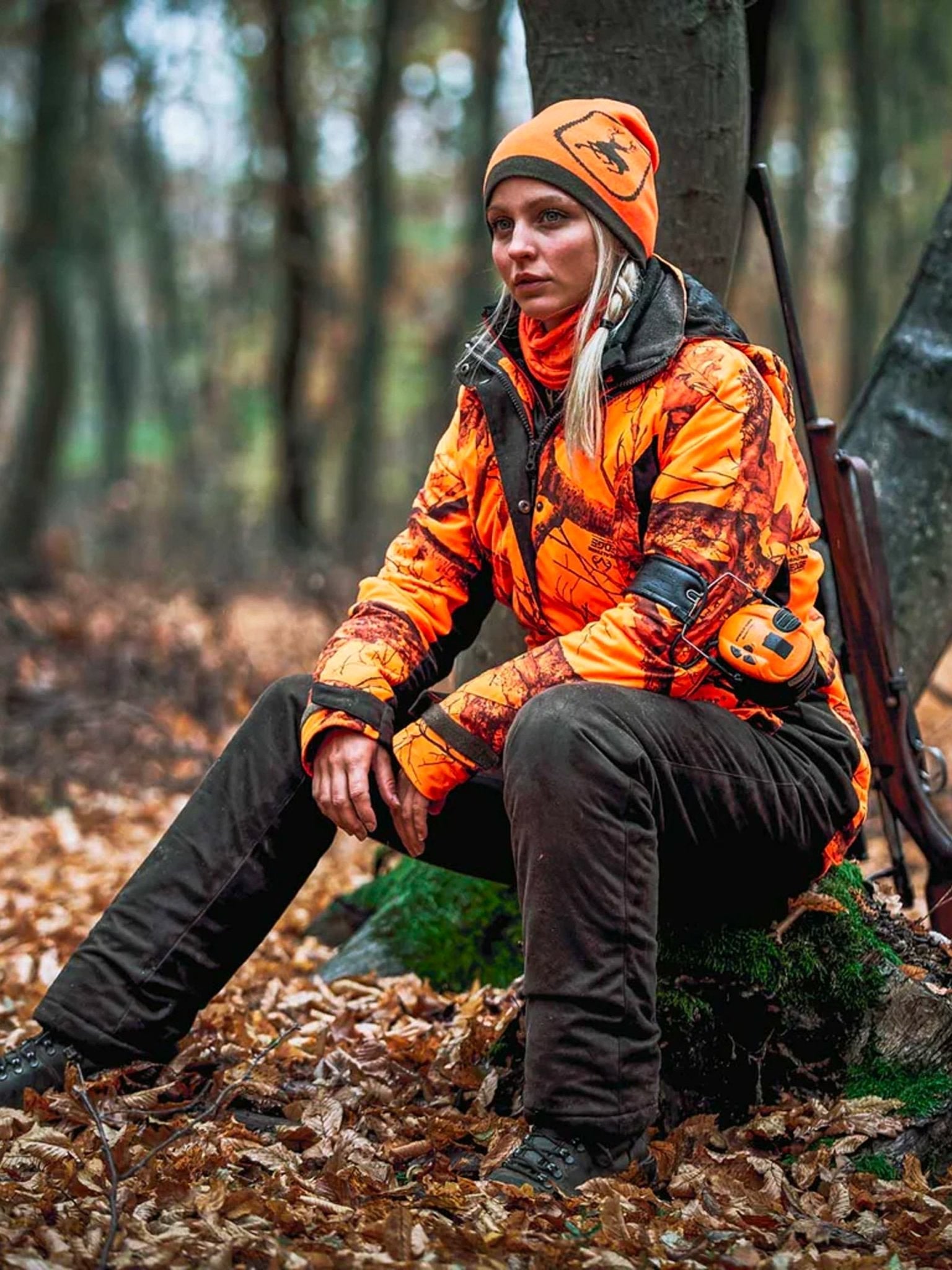 Deerhunter - Lady Estelle Winter Waterproof Ladies Jacket - Windproof, breathable, Stretch & Silent ladies hunting coat