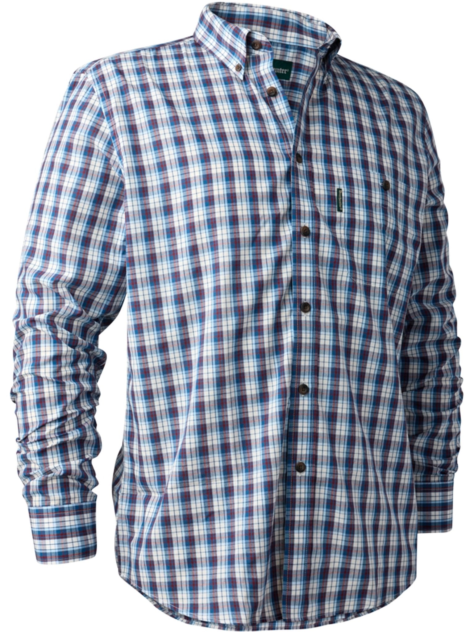 Deerhunter - Jeff premium Check Tattersall Mens Shirt