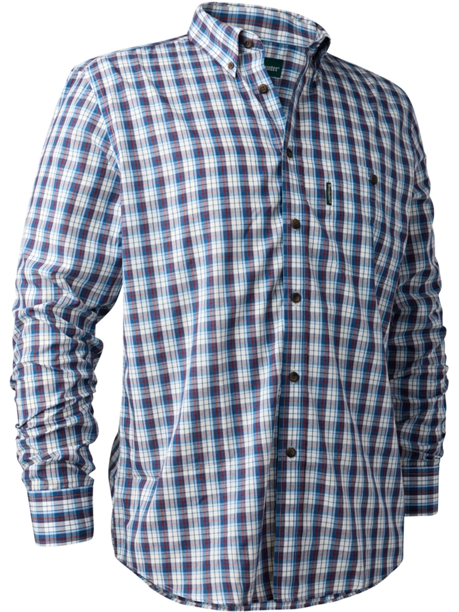 4elementsclothingDeerhunterDeerhunter - Jeff premium Check Tattersall Mens ShirtShirt8179-78179-3738