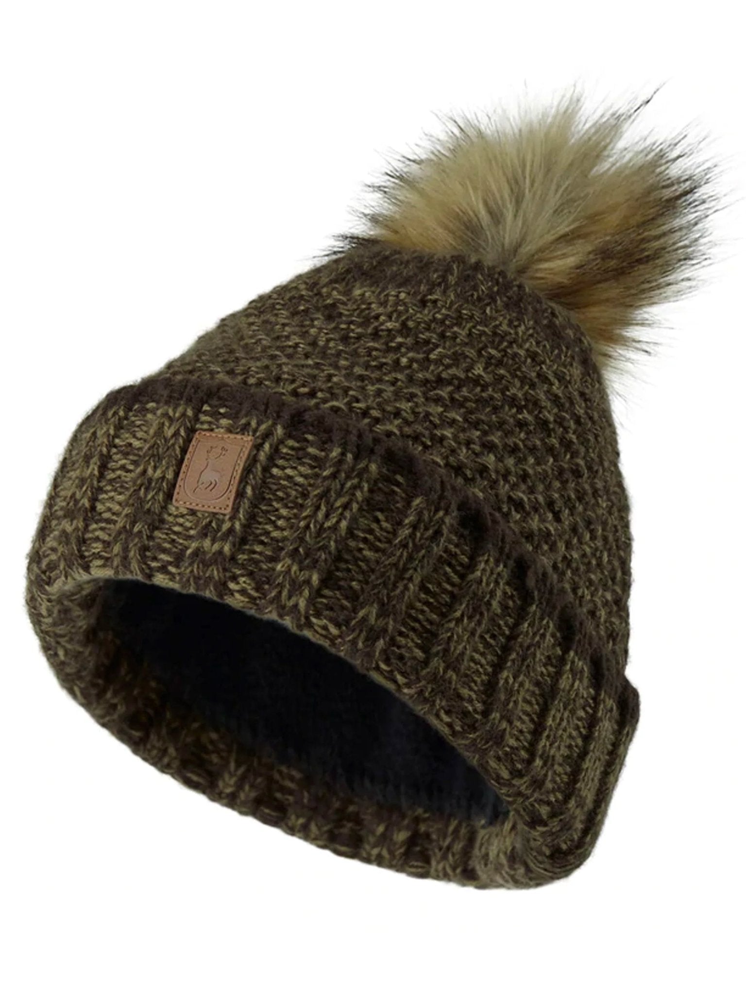 4elementsclothingDeerhunterDeerhunter - Ladies bobble hat knitted country HatLadies Headwear6486-376