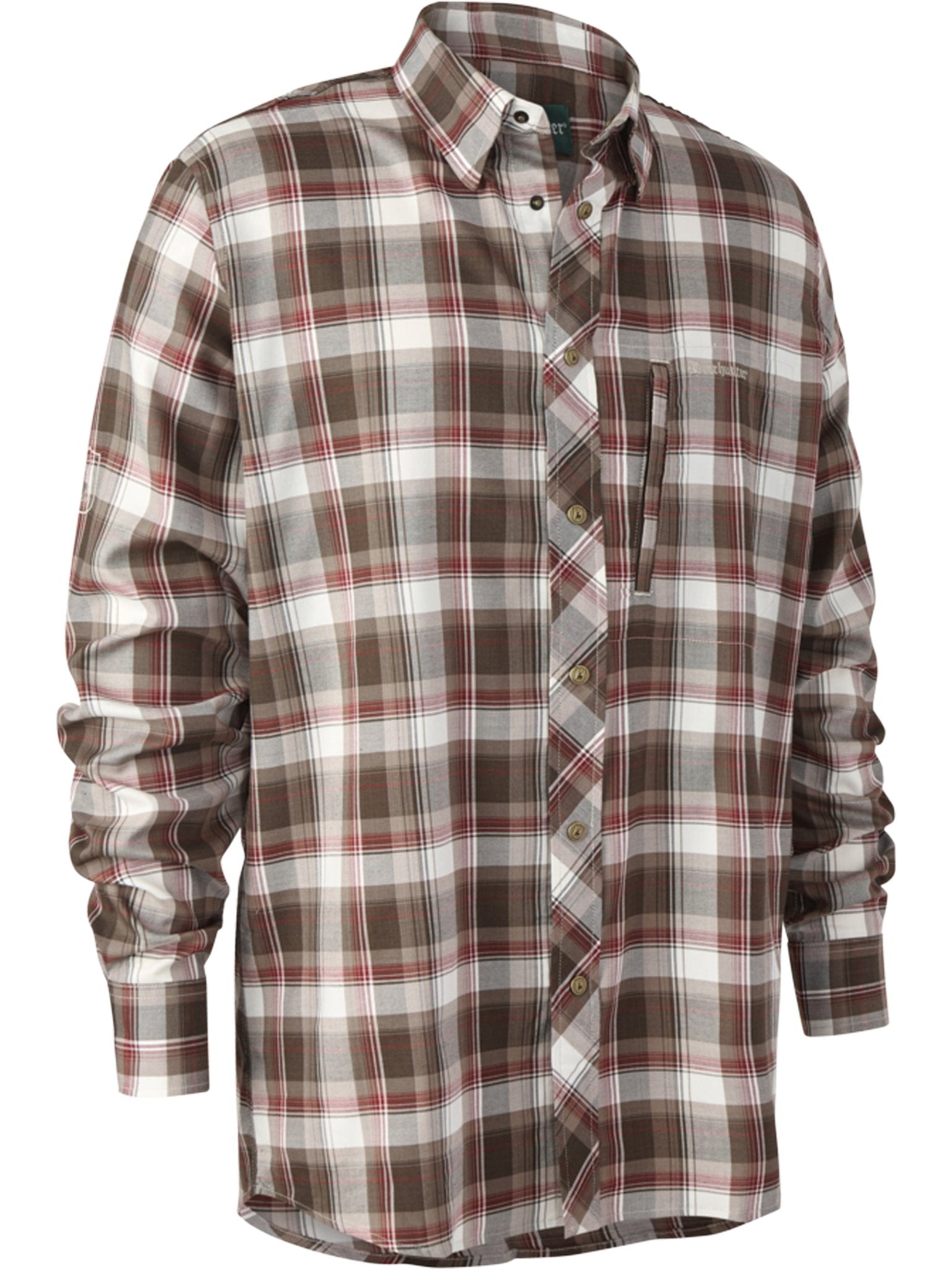 Deerhunter - Mens Check Shirt - Silas premium Long sleeve Shirt