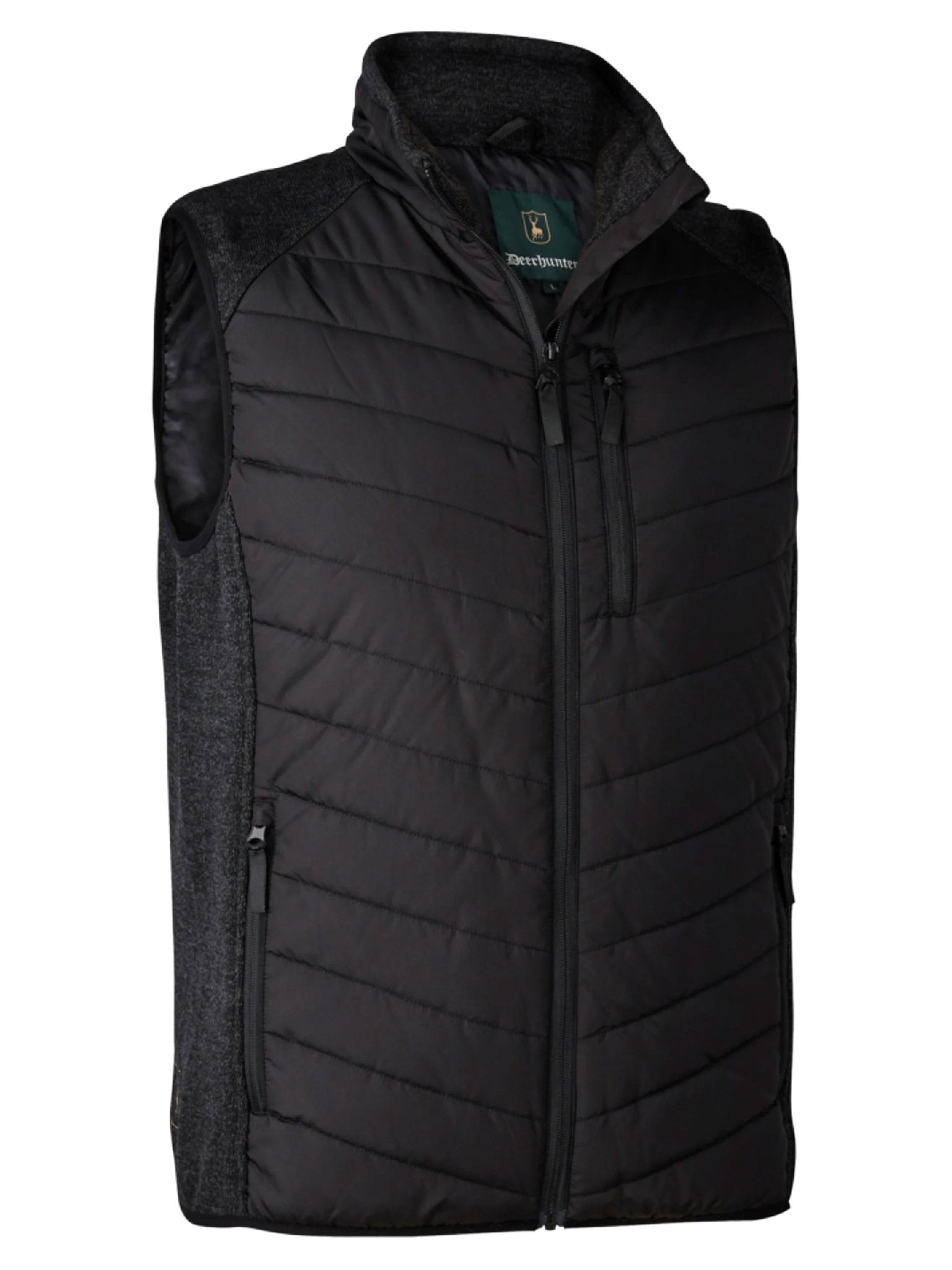 Deerhunter - Moor Padded Mens Gilet/ Bodywarmer / Mens Waistcoat with knit