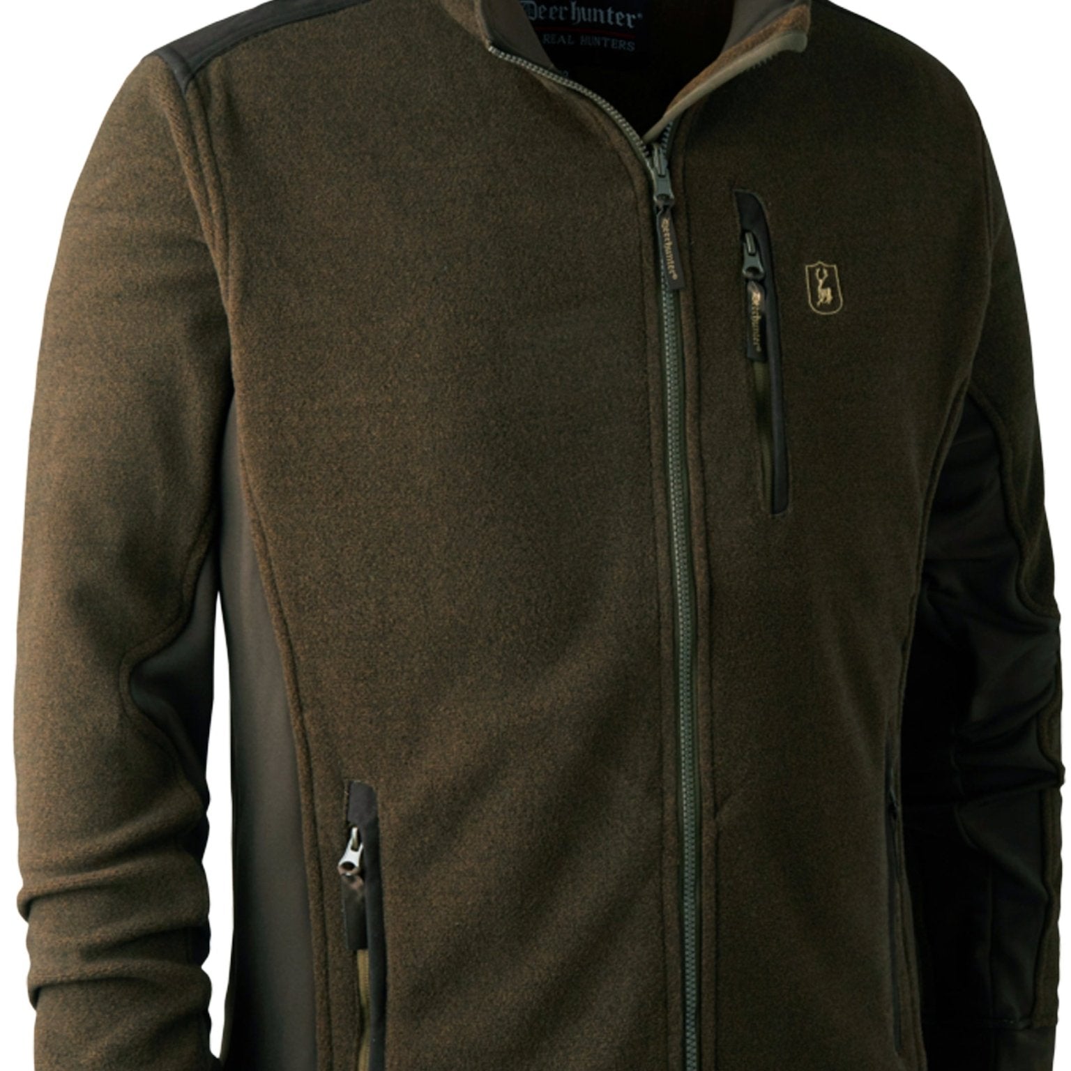 4elementsclothingDeerhunterDeerhunter - Muflon Zip-In Fleece Jacket / Mens Insulated fleece JacketFleece & Gilet5721-376-48