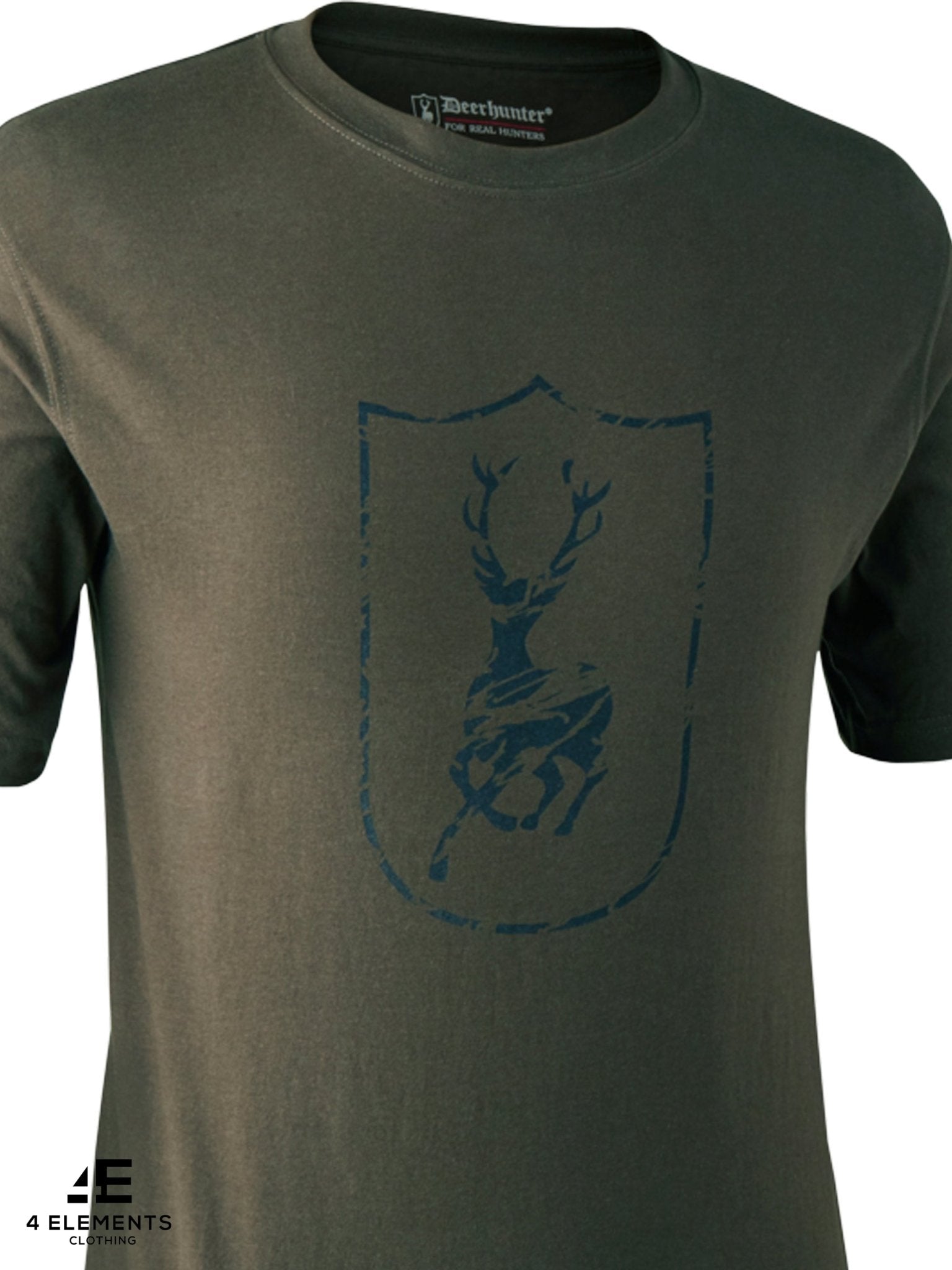 Deerhunter - Shield Logo mens tee / t-shirt - Mens Deerhunter logo t-shirt