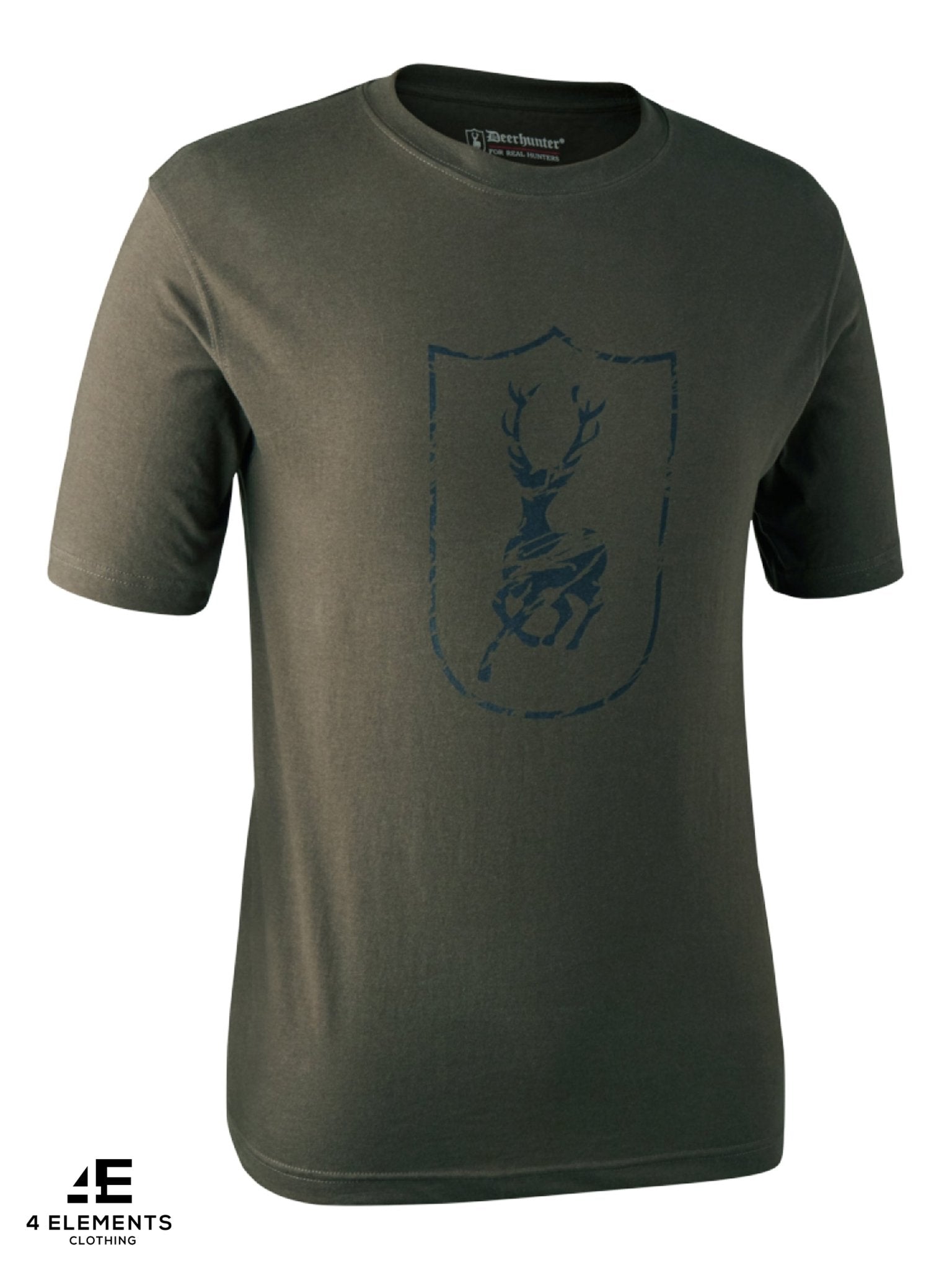 Deerhunter - Shield Logo mens tee / t-shirt - Mens Deerhunter logo t-shirt
