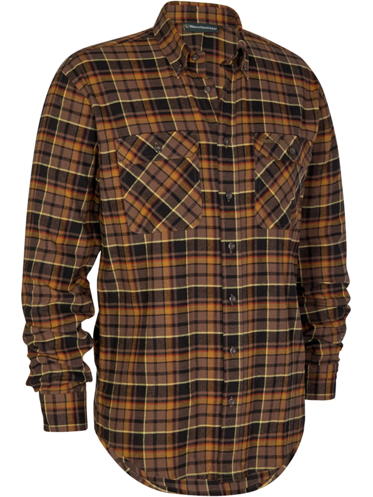 4elementsclothingDeerhunterDeerhunter - Soft Flannel Mens Check Shirt - Marvin premium ShirtShirt8181-58181-3738