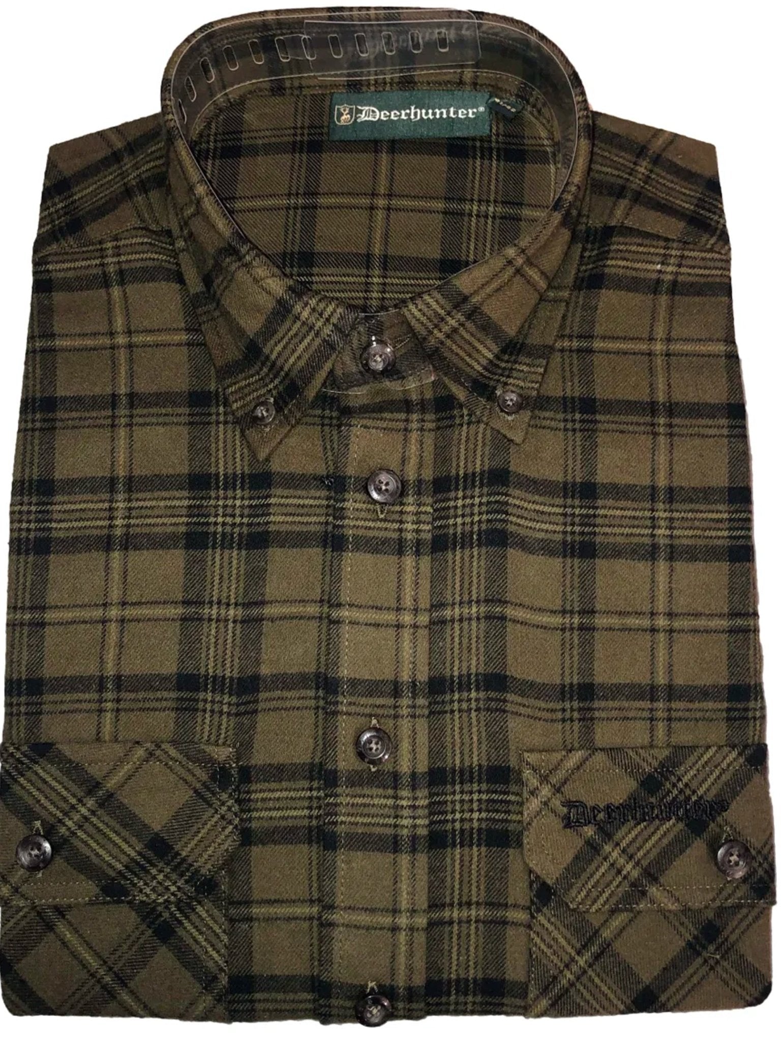 Deerhunter - Soft Flannel Mens Check Shirt - Marvin premium Shirt