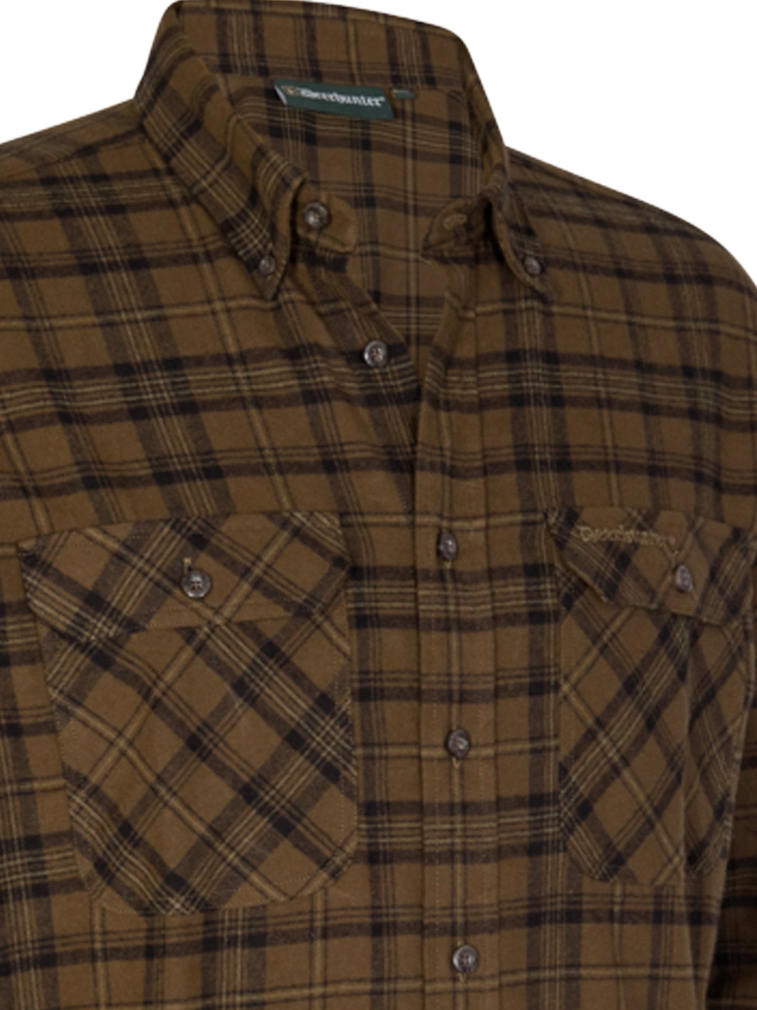 Deerhunter - Soft Flannel Mens Check Shirt - Marvin premium Shirt