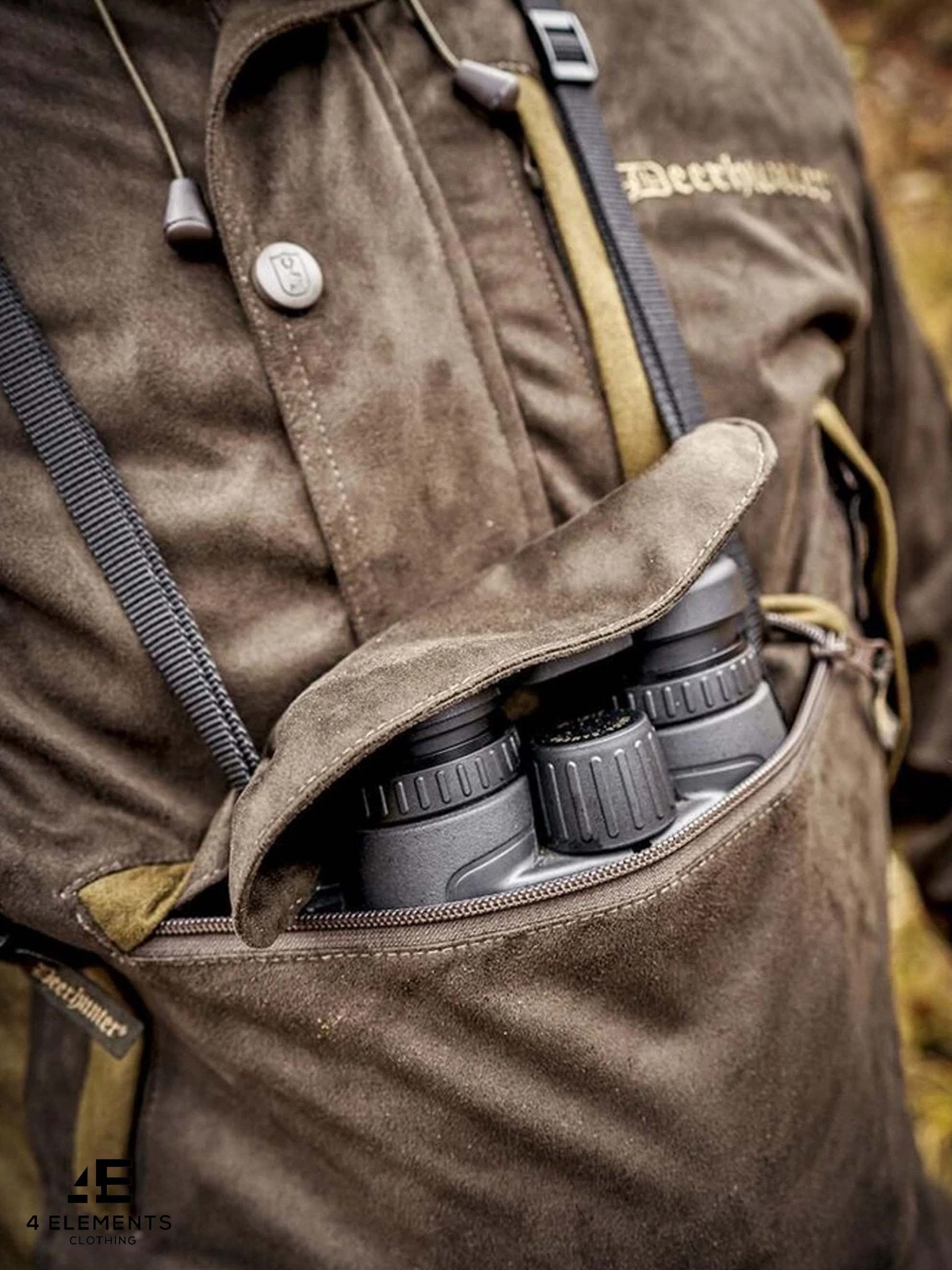 Deerhunter - waterproof Smock Mens coat and jacket Explore, Breathable and taped seams