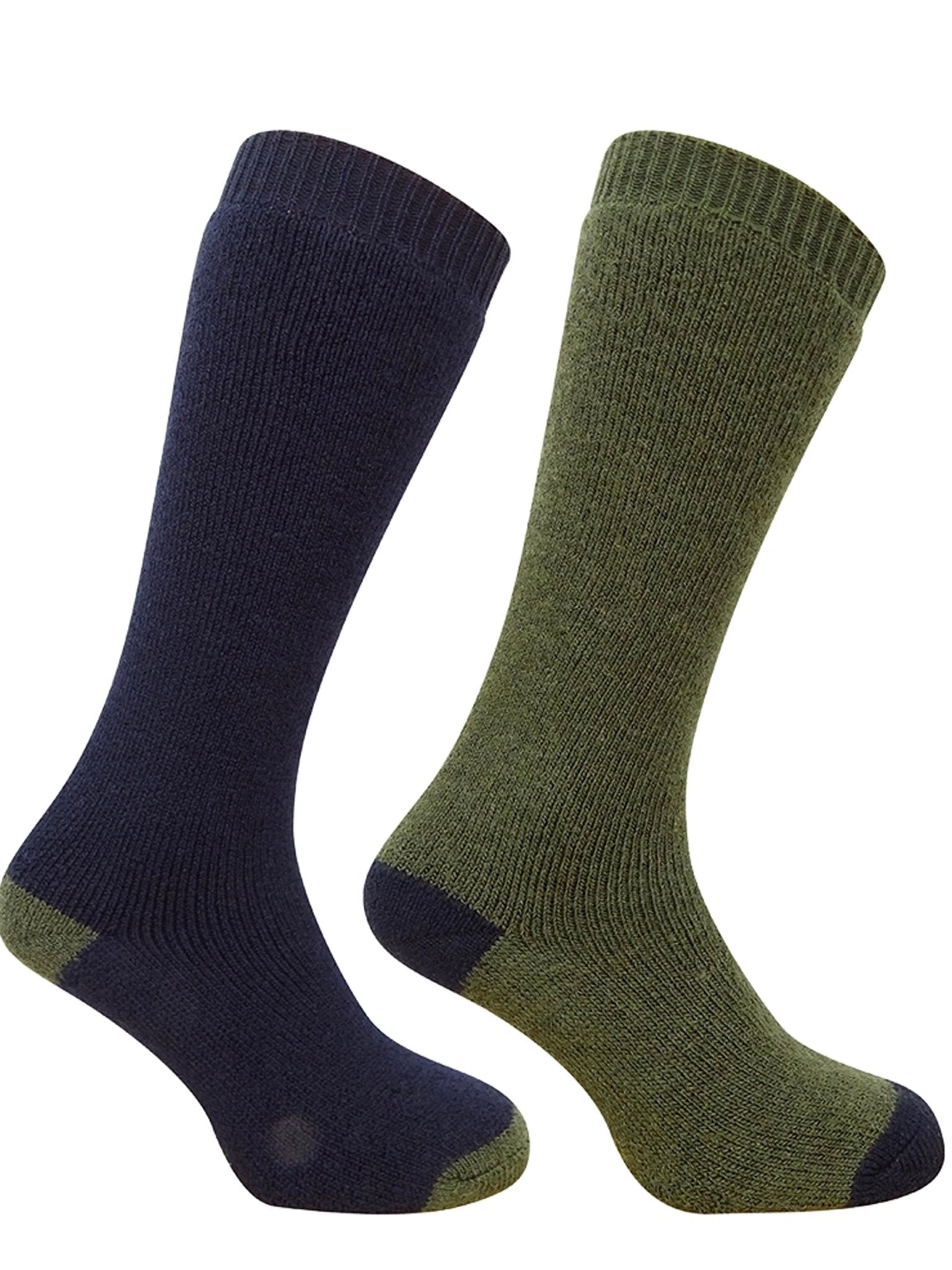 Hoggs of Fife - 1903 Long Country Socks - outdoor merino wool Socks (Twin Pack Mens sock)