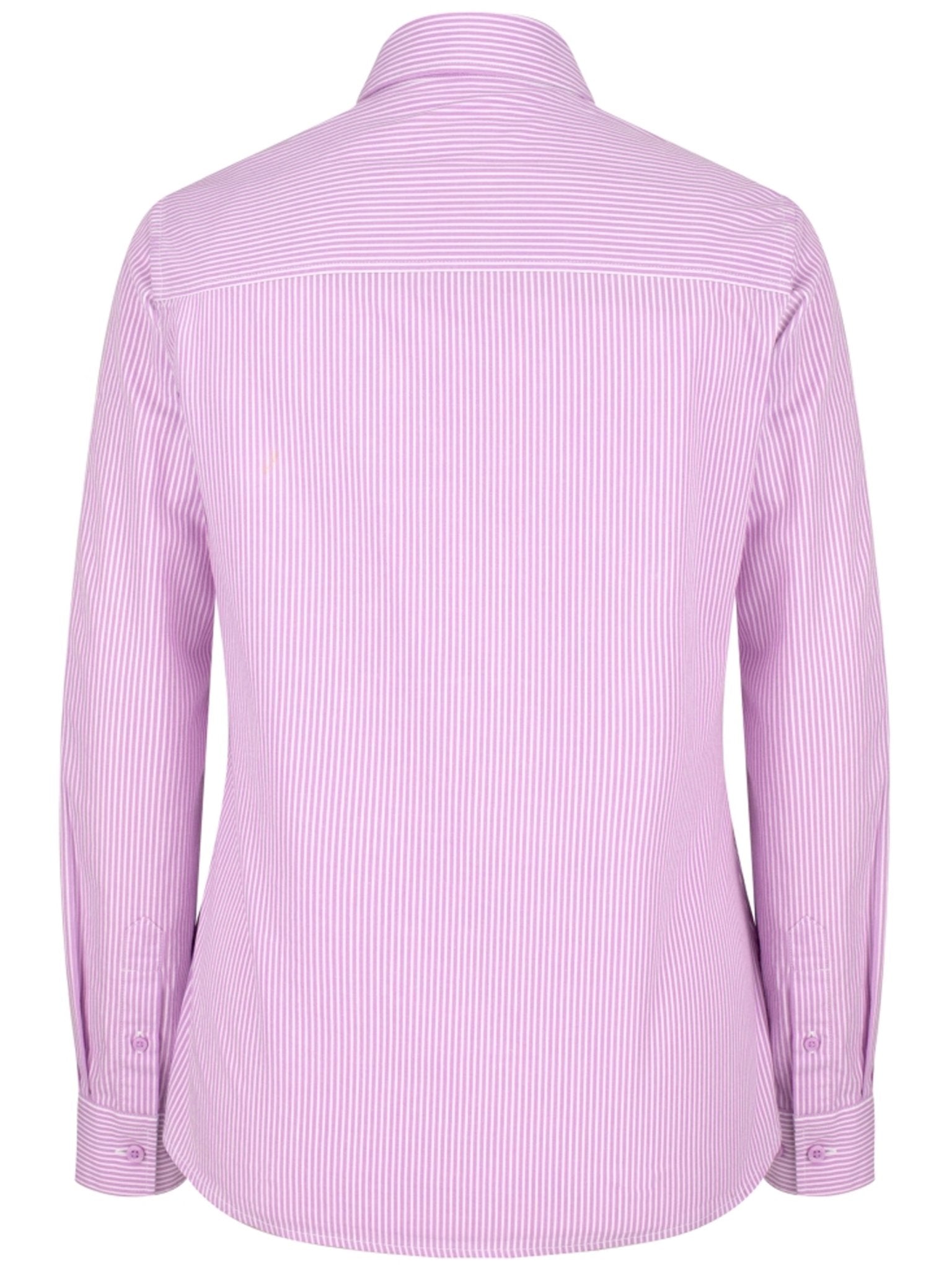 Hoggs of Fife - Bonnie II Ladies Cotton Shirt / Ladies long sleeve shirt with stripes