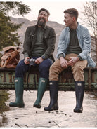 Hoggs Of Fife - Braemar Wellington / welly boots waterproof Rubber outdoor rain boot