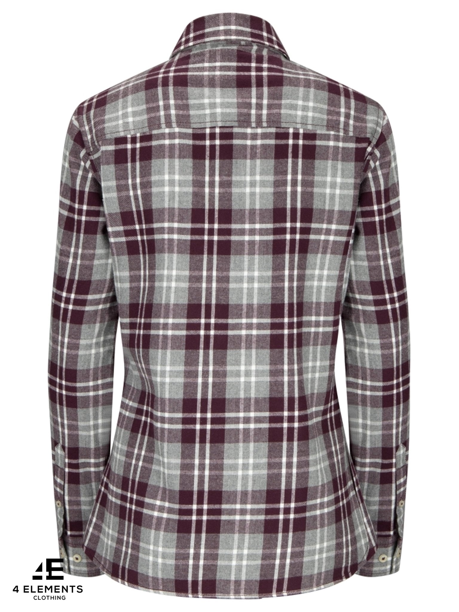 Hoggs of Fife - Eilidh Ladies Long sleeve shirt / brushed flannel ladies check shirt