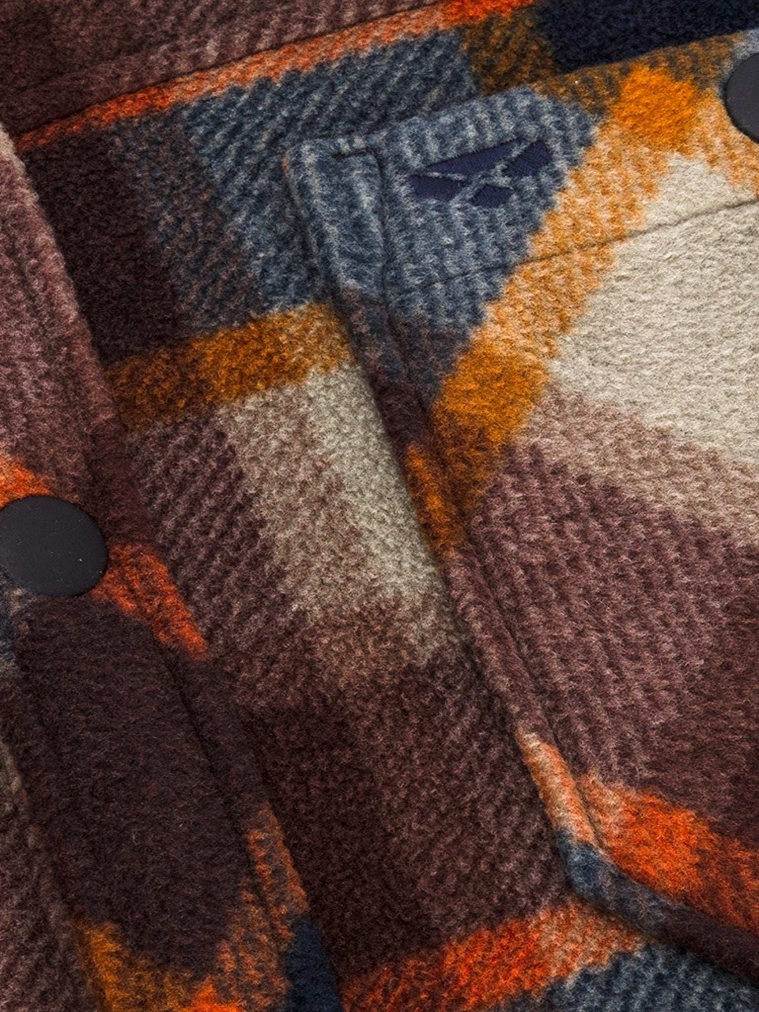 Hoggs of Fife - Men Brucefield Fleece Shirt / Shacket - Long Sleeve Brushed cotton