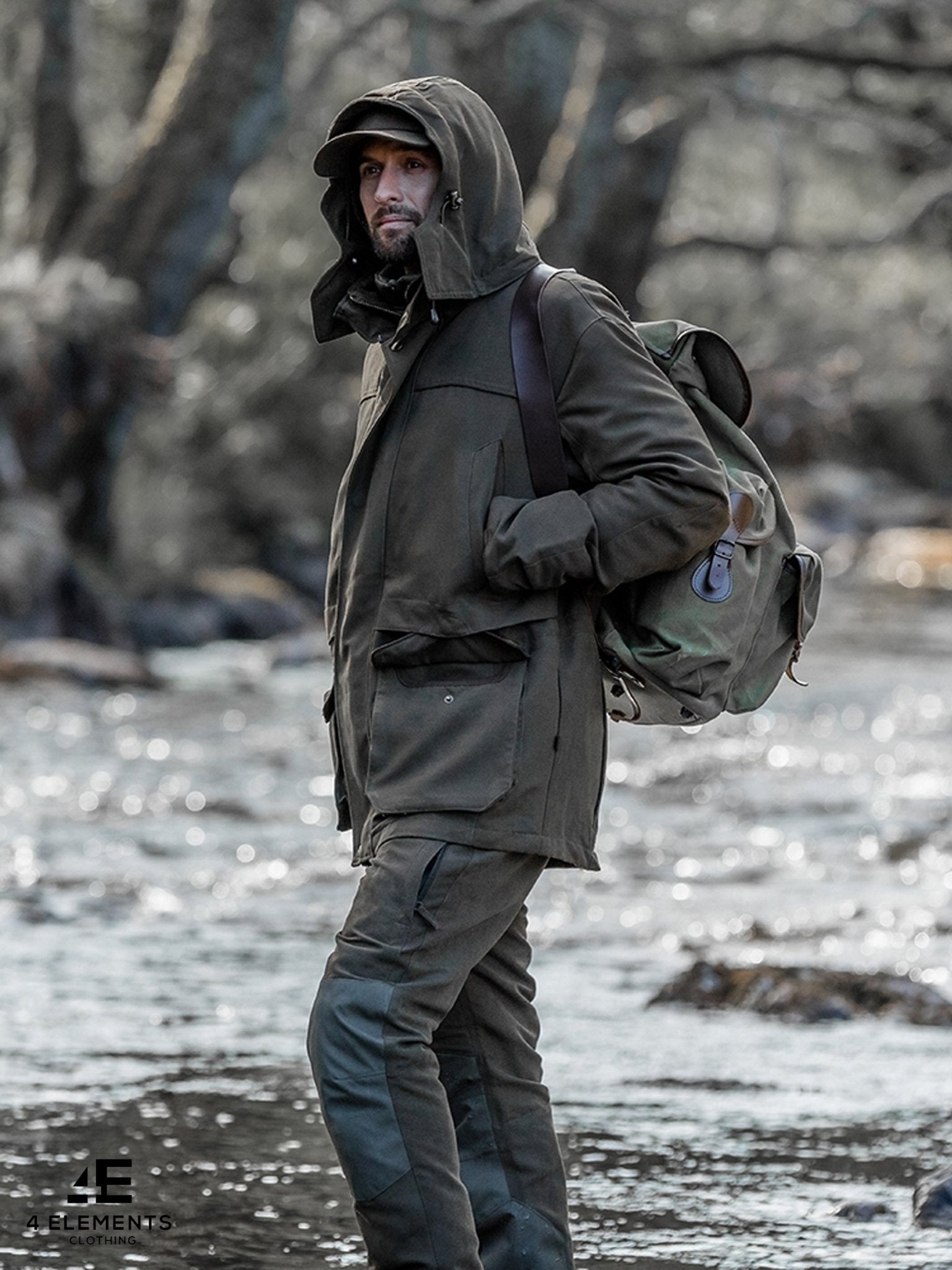 Hoggs of Fife - Men Waterproof Jacket - Kincraig Breathable Waterproof Mens coat